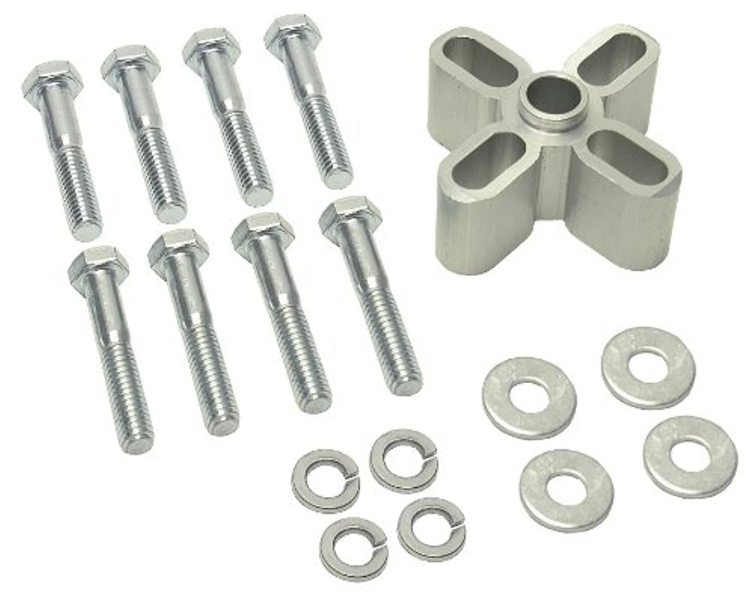 Derale 31510 1&quot; Fan Spacer, Silver