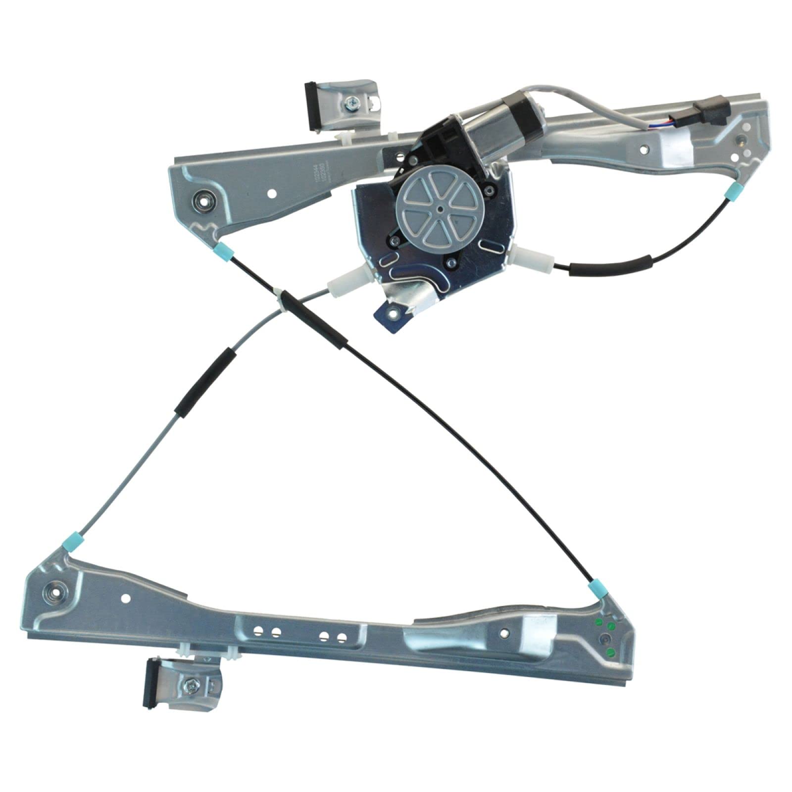 Trq Front Left Power Window Regulator & Motor Assembly Drivers Side Compatible With 2005-2010 Pontiac G6 Gm1350134