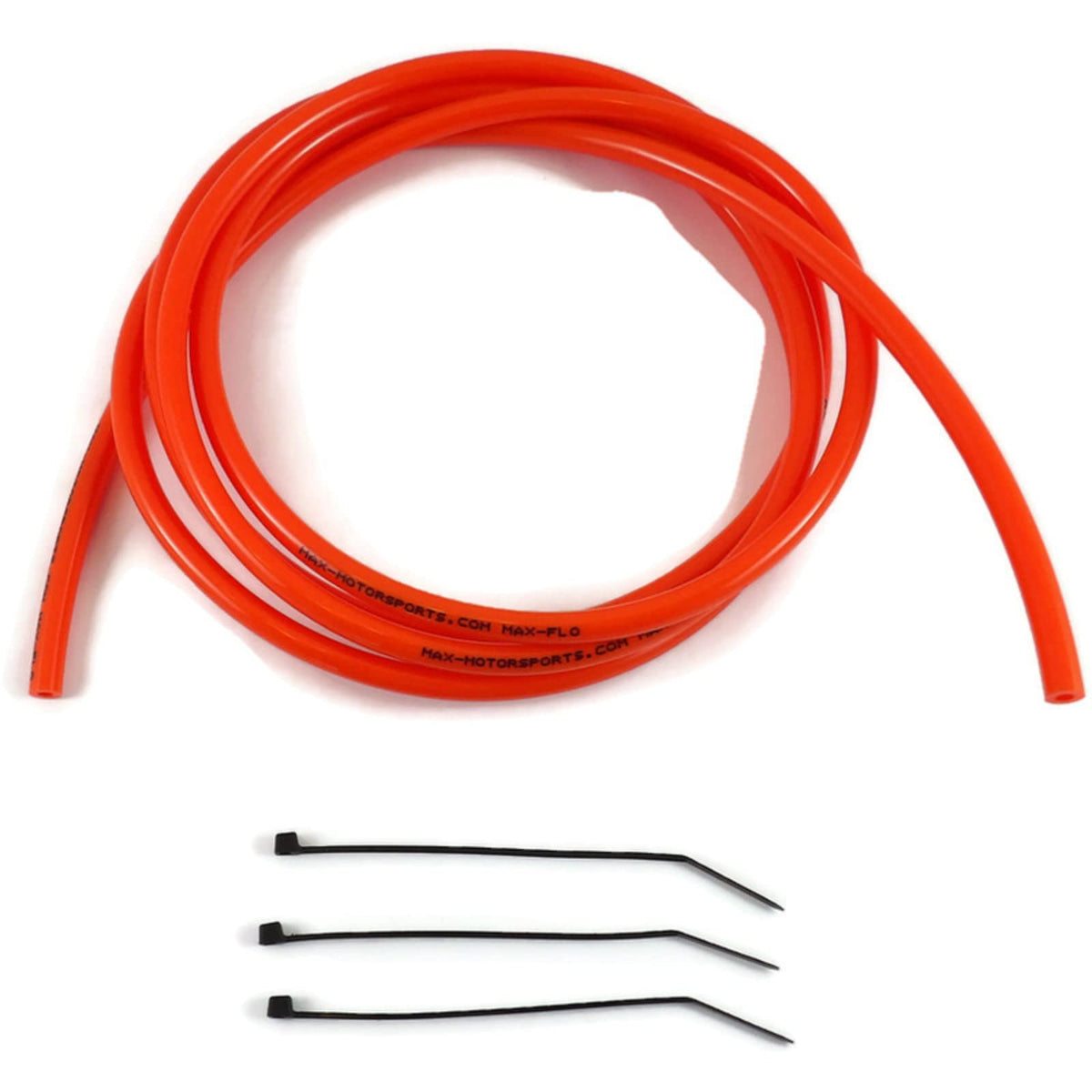 Max-Motorsports 6'ft x 1/8'' ID x 1/4'' OD Polyurethane Carburetor Vent Hose (Solid Orange)