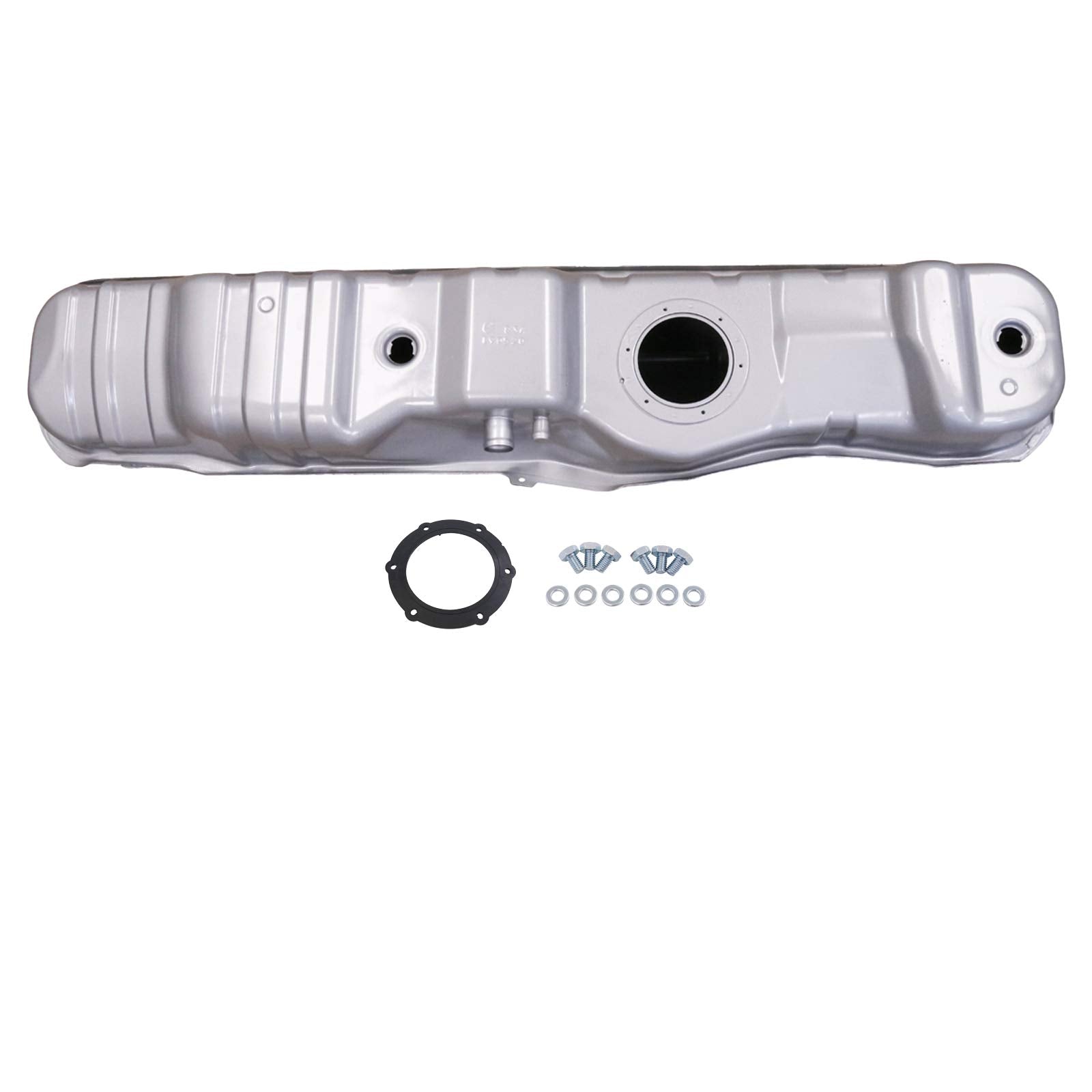 Trq Center Gas Fuel Tank 19 Gal Compatible With 1999-2004 Ford F-350 Super Duty F-450 Super Duty F-550 Super Duty