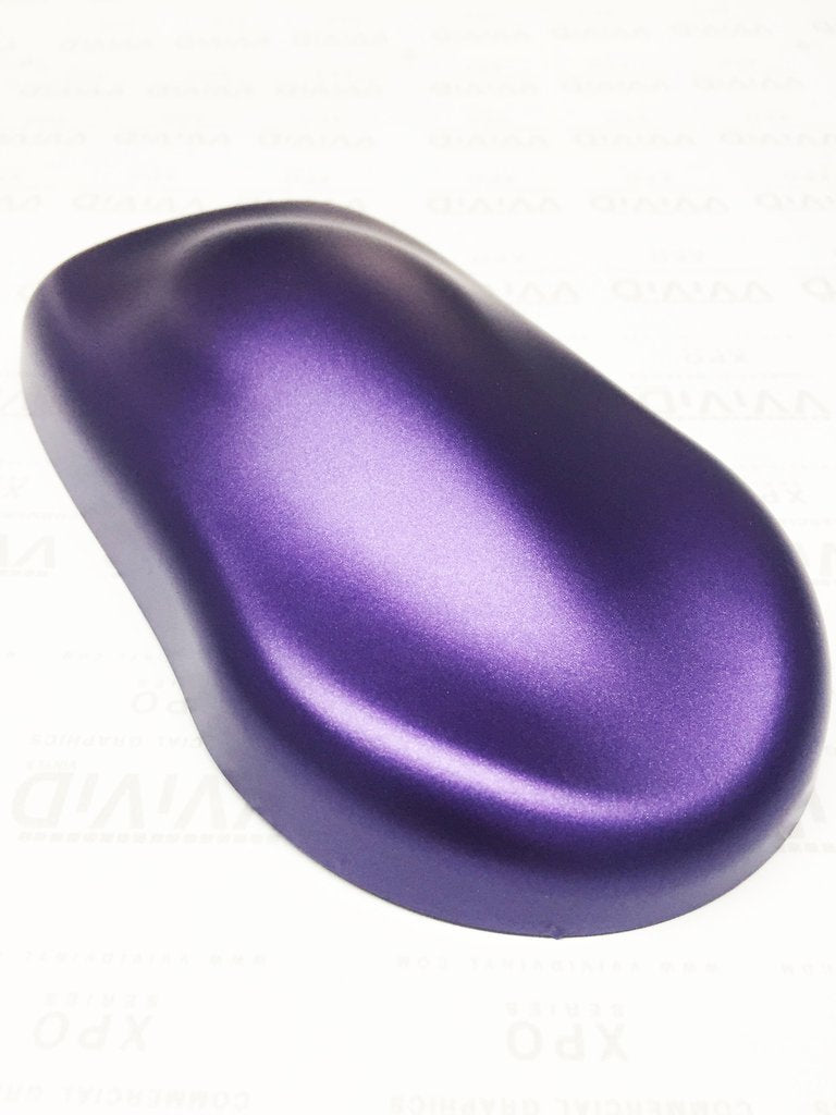 Vvivid+ Premium Vinyl Wrap Film (3Ft X 5Ft, Matte Metallic Purple)