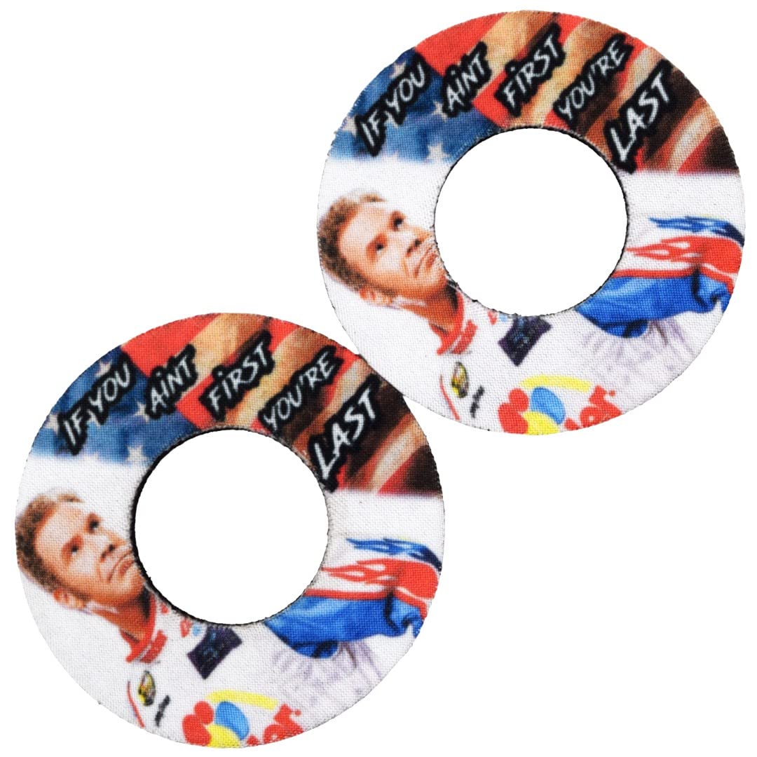 Gripdonuts.Com Premium Dirt Bike Motorcycle Bmx Grip Donuts Ricky Bobby