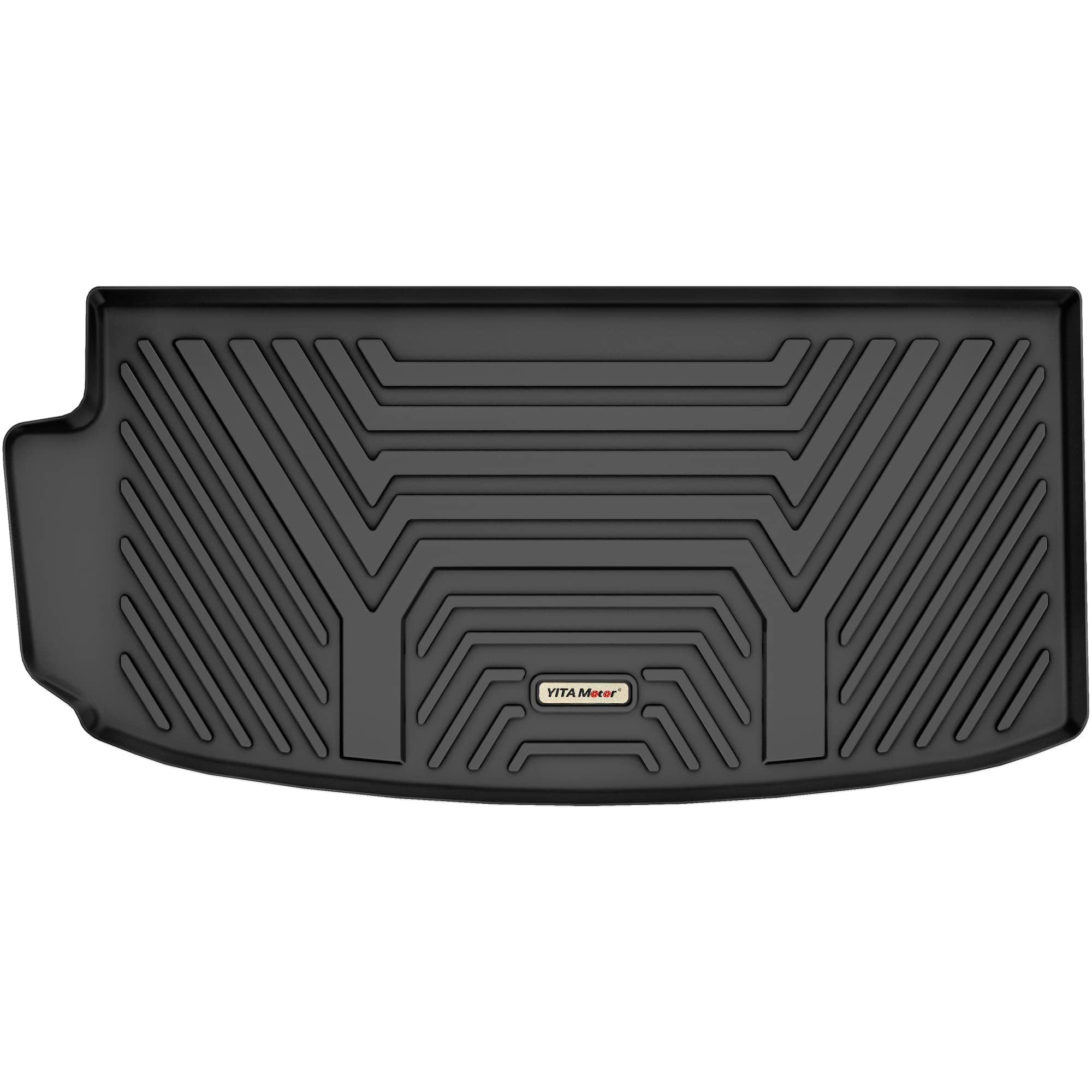 Yitamotor Cargo Mat Fit For 2018 2019 2020 2021 2022 2023 2024 2025 Chevrolet Traverse, Cargo Liner Custom Fit Black Tpe Trunk L