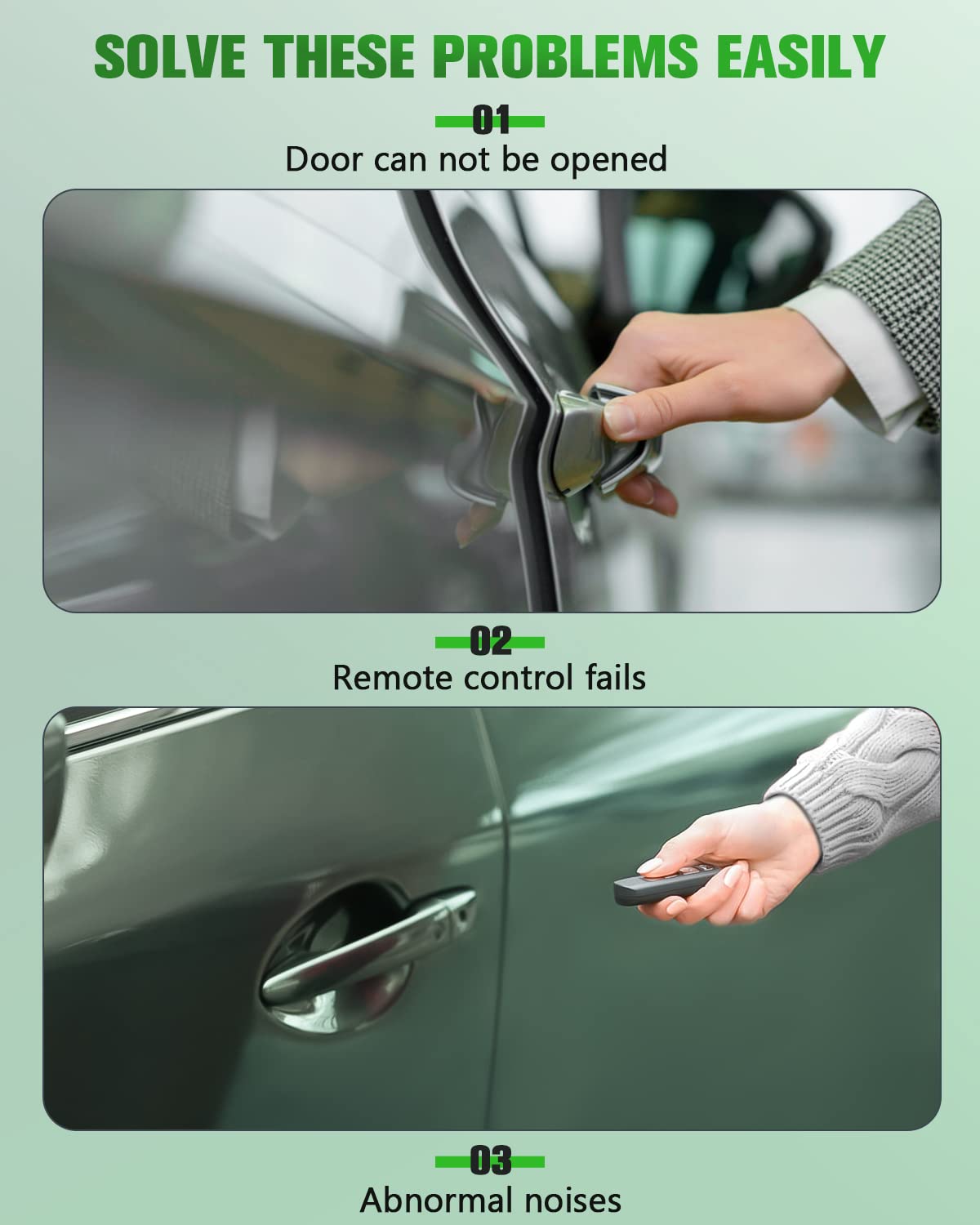 Power Door Lock Actuators Front/Rear Right Door Latch Replacement Fits for 2001-2003 for Acura CL 2001-2006 for Acura MDX 1999-2