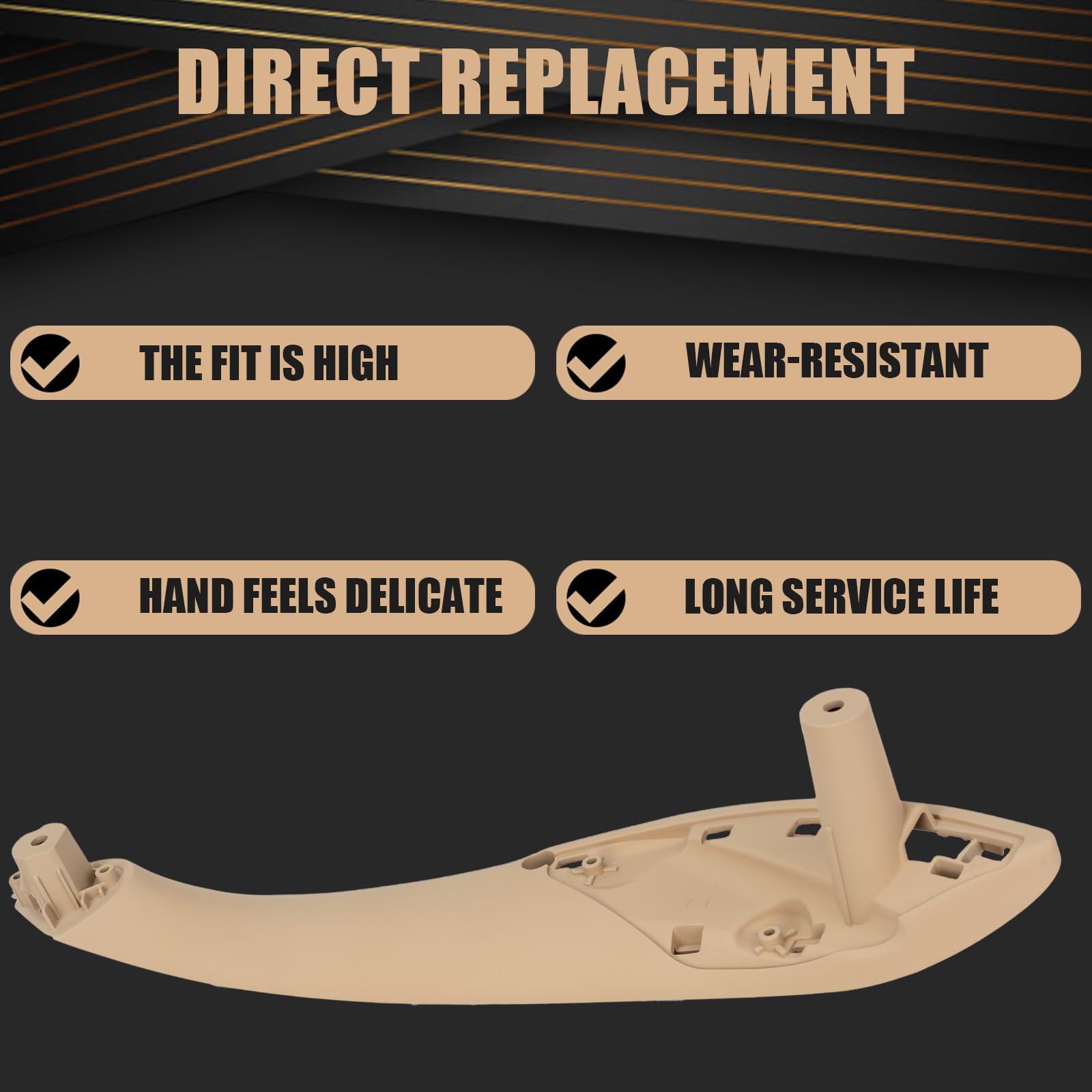 Weileite Front Right Passenger Side Interior Inner Inside Door Pull Handle Grab Fit Bmw 320,328,330,335,M3 F30/F31/F34/F80 3 201