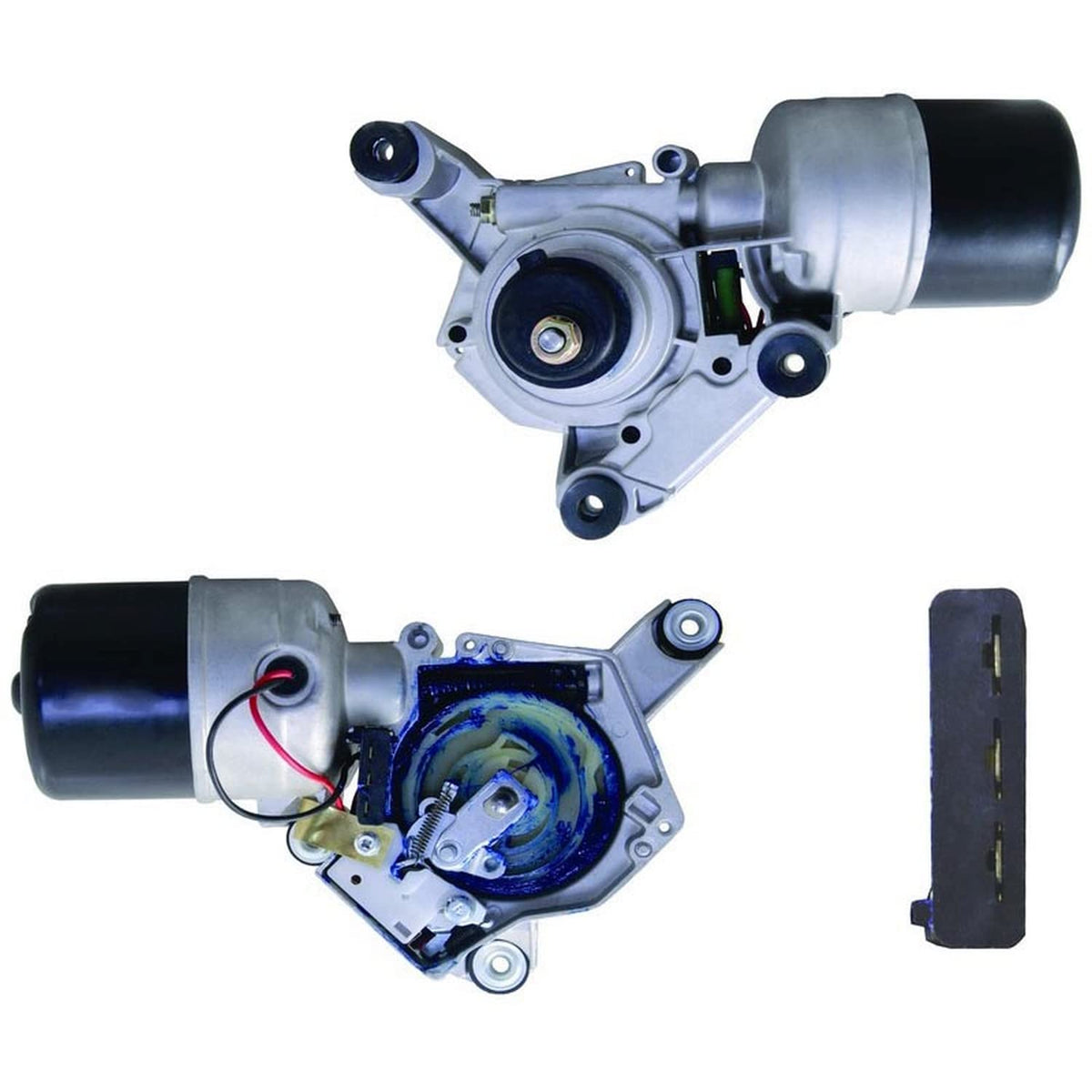 OEG Parts New Front Wiper Motor W/Concealed Wipers Compatible With Buick Cadillac Chevy GMC Olds Pontiac, Replaces 4918342 49195