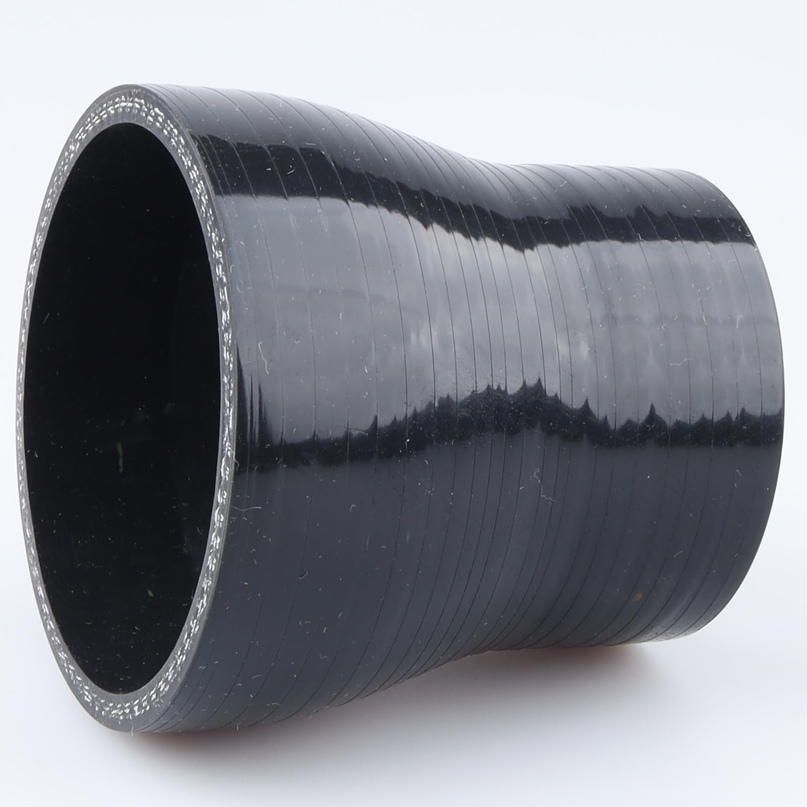 Ac Performance Id 2.75'' To 2-1/8'' (70Mm To 54Mm) Silicone Hose Straight Reducer 3-Ply Reinforced Black, 3'' Length