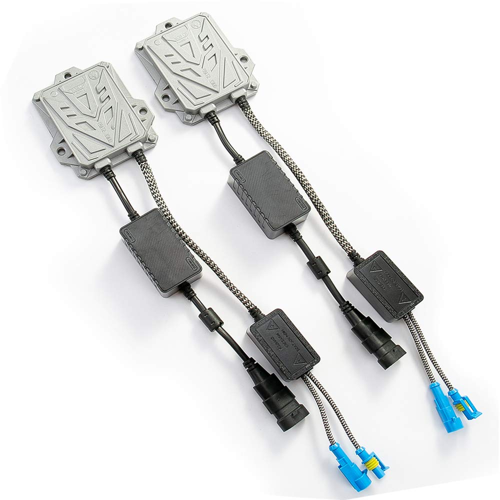 Hyb Canbus Slim Digital Hid Ballast 55W Error Free Warning Cancel For Hid Bulb H11 H7 H8 H9 H4 H1 9005 9006 Universal Fit 12V(Pa