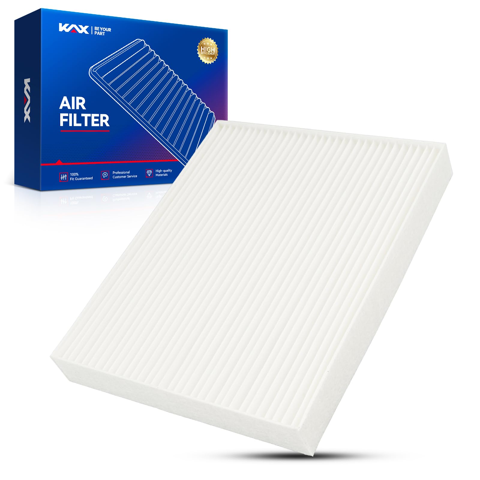 Kax Cabin Air Filter, Cf12555 Replacement For Ioniq 1.6L 2020-2022, Kona Electric -L 2019-2024, Ioniq -L 2021, Replacement Autom