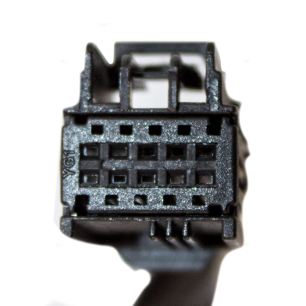 Brock Replacement Driver Side Power Mirror Textured Black without Heat, Memory or Spotter Glass Compatible with 2010-2014 Equinox & 2010-2014 Terrain