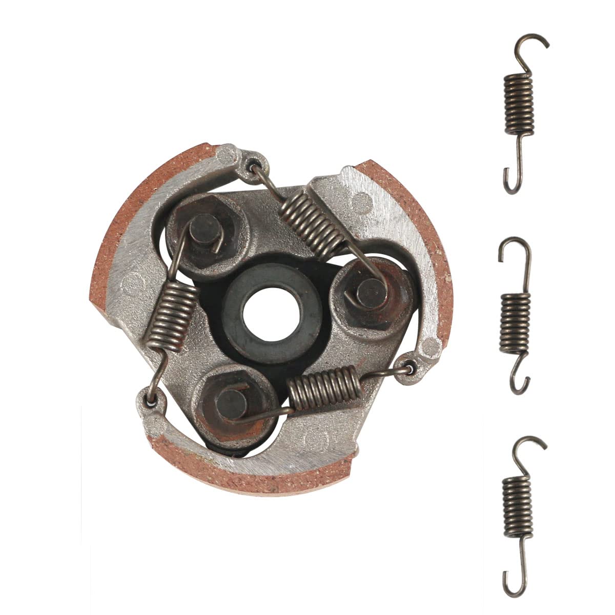 Pro Bat 3 Shoes Centrifugal Clutch Pad With Spring Assembly 2 Stroke 43Cc 47Cc 49Cc Mini Pocket Pit Quad Dirt Bike Atv Dune Buggy