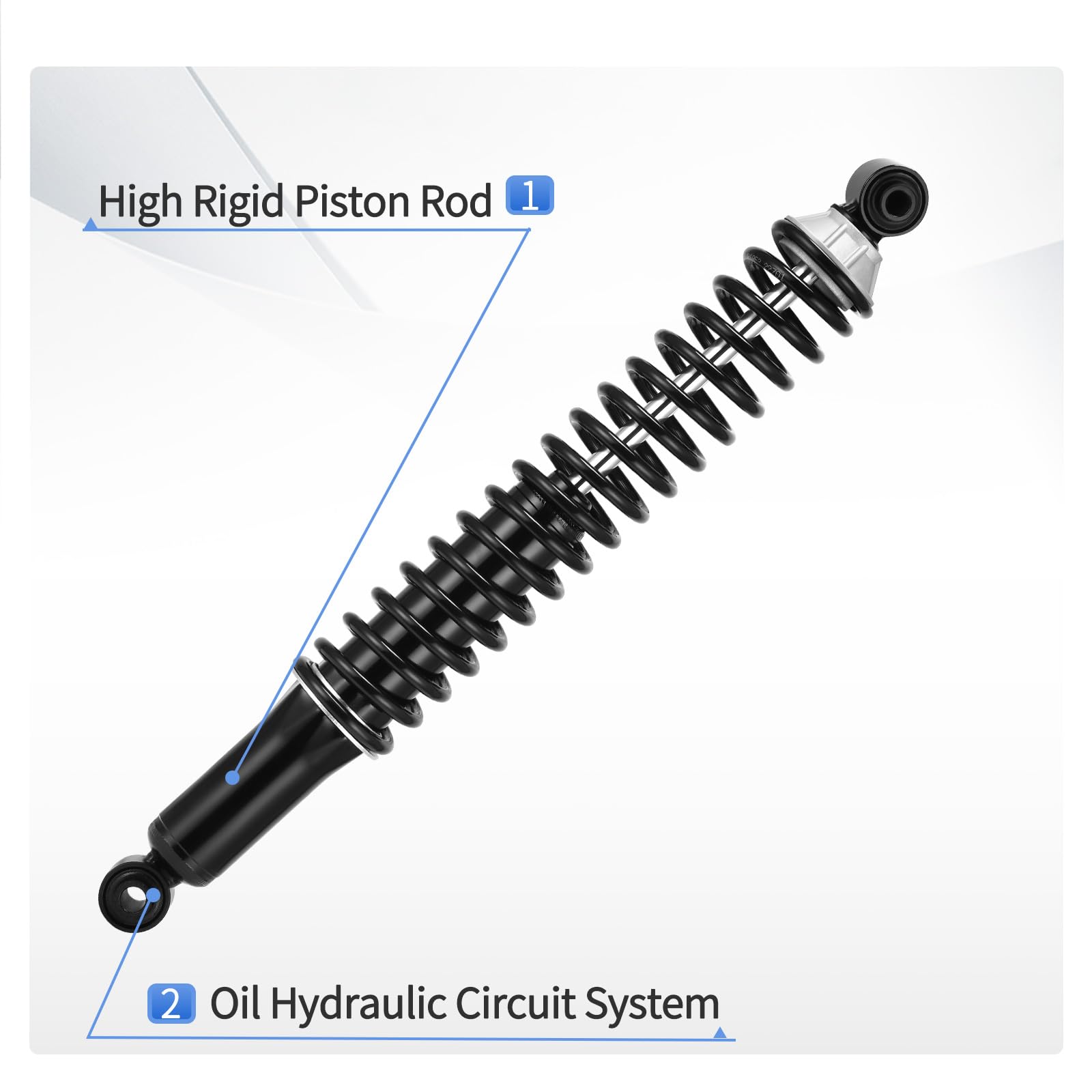 Yitamotor Rear Shocks Loaded Shocks And Struts Compatible With 2000-2006 Chevrolet Suburban 1500, 2000-2006 Chevrolet Tahoe, 200