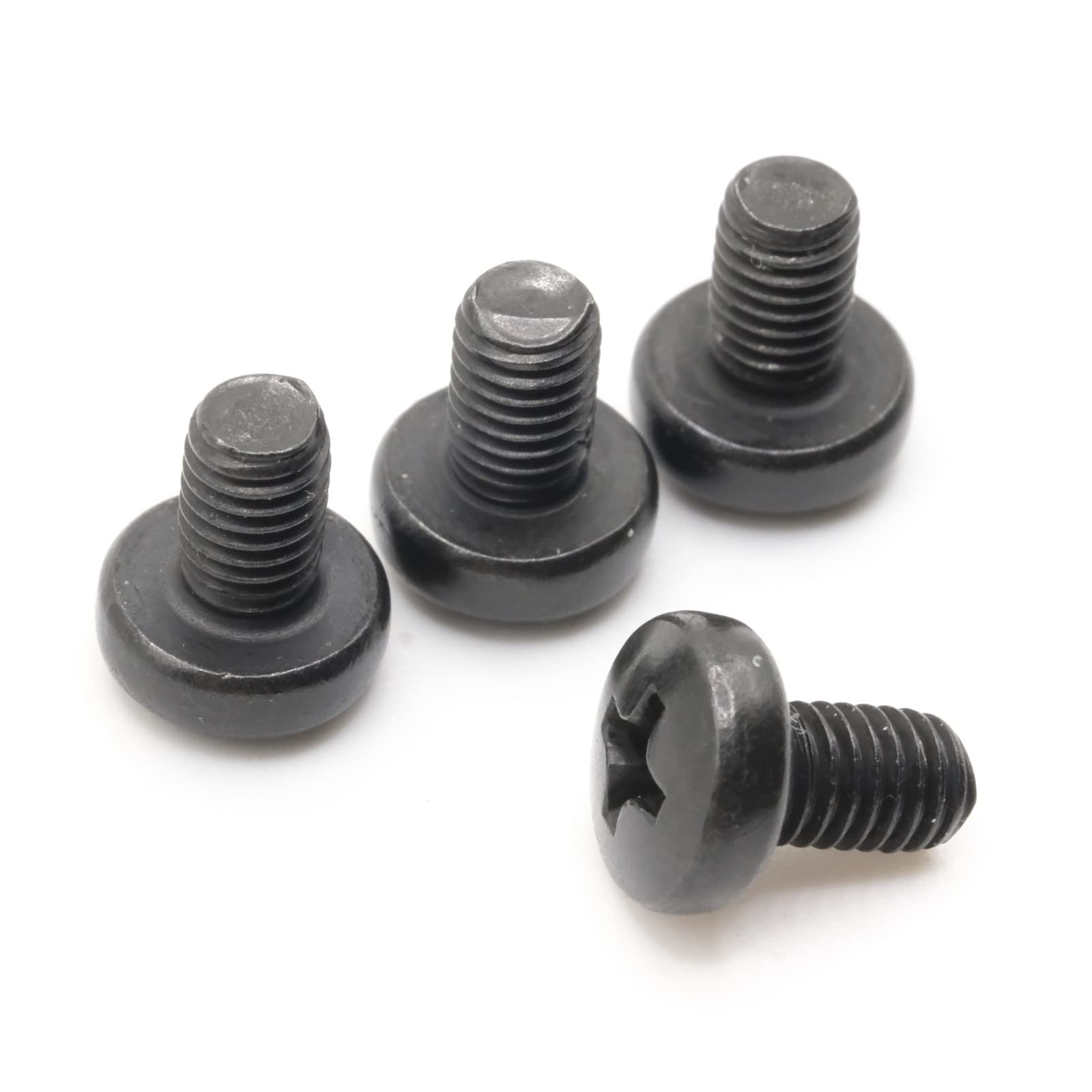 Replacementscrews Rear License Plate Screws Compatible With Bmw - M5-0.8 X 8Mm - Stainless Steel - Black Oxide (Pack Of 4)