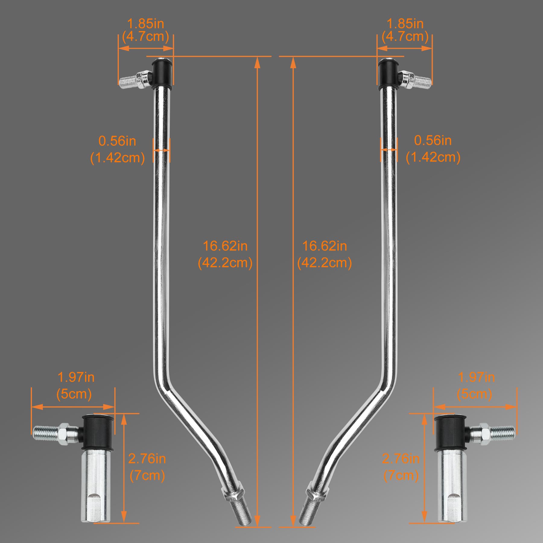 Hqpasfy Steering Sector Drag Link Kit Compatible With John Deere La100 La105 La110 La115 La120 La130 La135 & More Replaces# Gx21