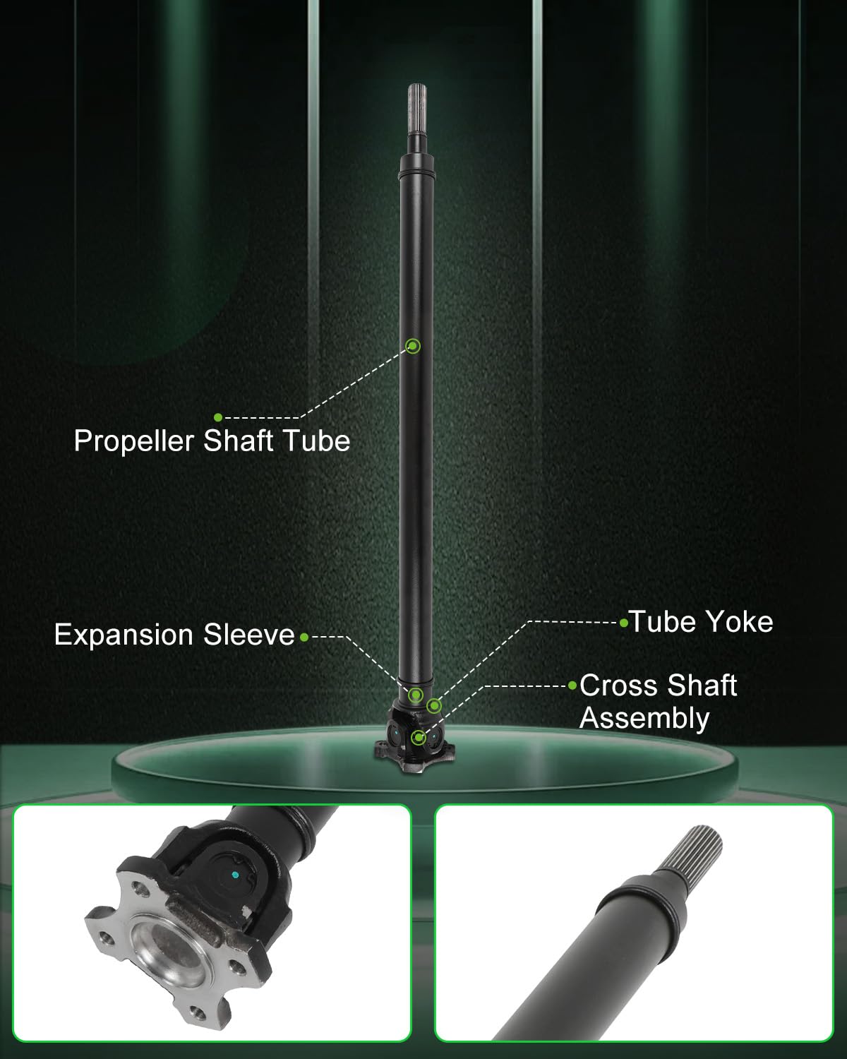 SCITOO?31.1''?Steel Front Driveshaft Assembly Drive Shaft Prop Shaft For BMW 530e xDrive 530i xDrive 540i xDrive 740e xDrive 740