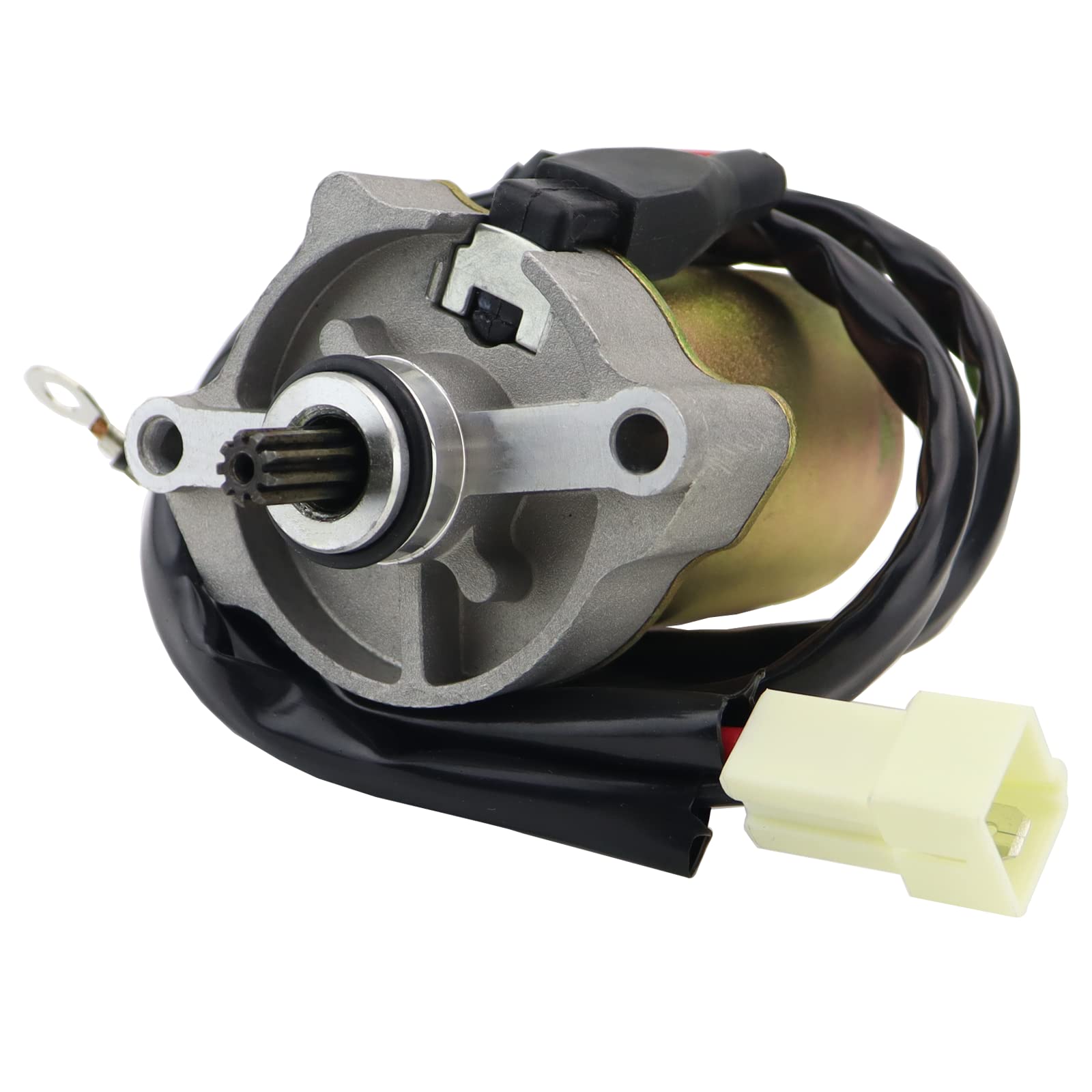 STABSOLI Starter Motor & Solenoid Relay for Polaris ATV Outlaw 90 Sportsman 90 2007-2016/Outlaw 110 Sportsman 110 2016-2022 0453