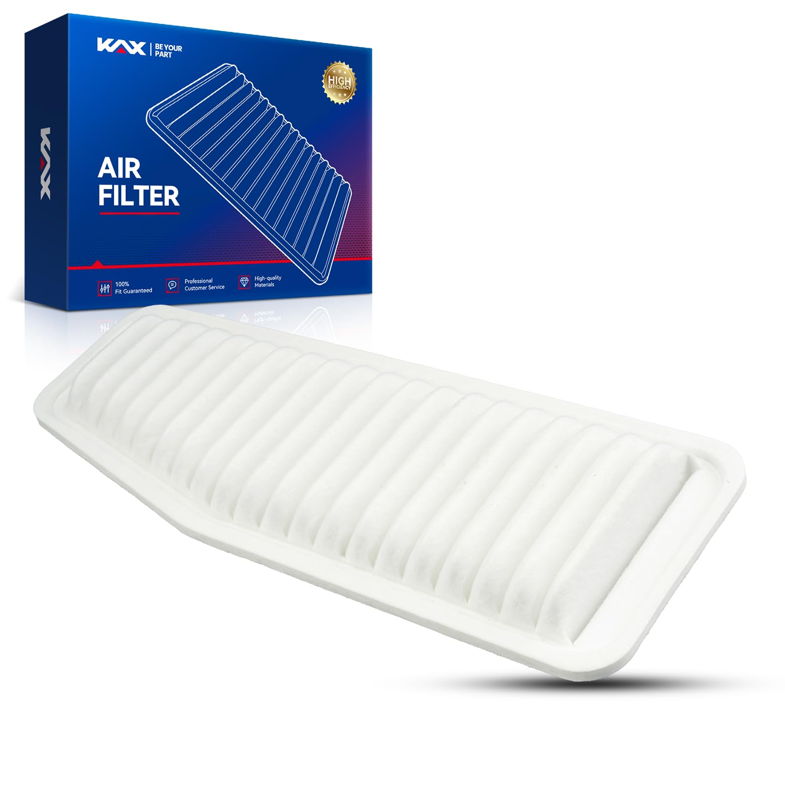 Kax Engine Air Filter, Ca9359 Replacement For Toyota Rav4 2001 2002 2003 2004 2005, Advanced Air Filter Media, Increased Acceler