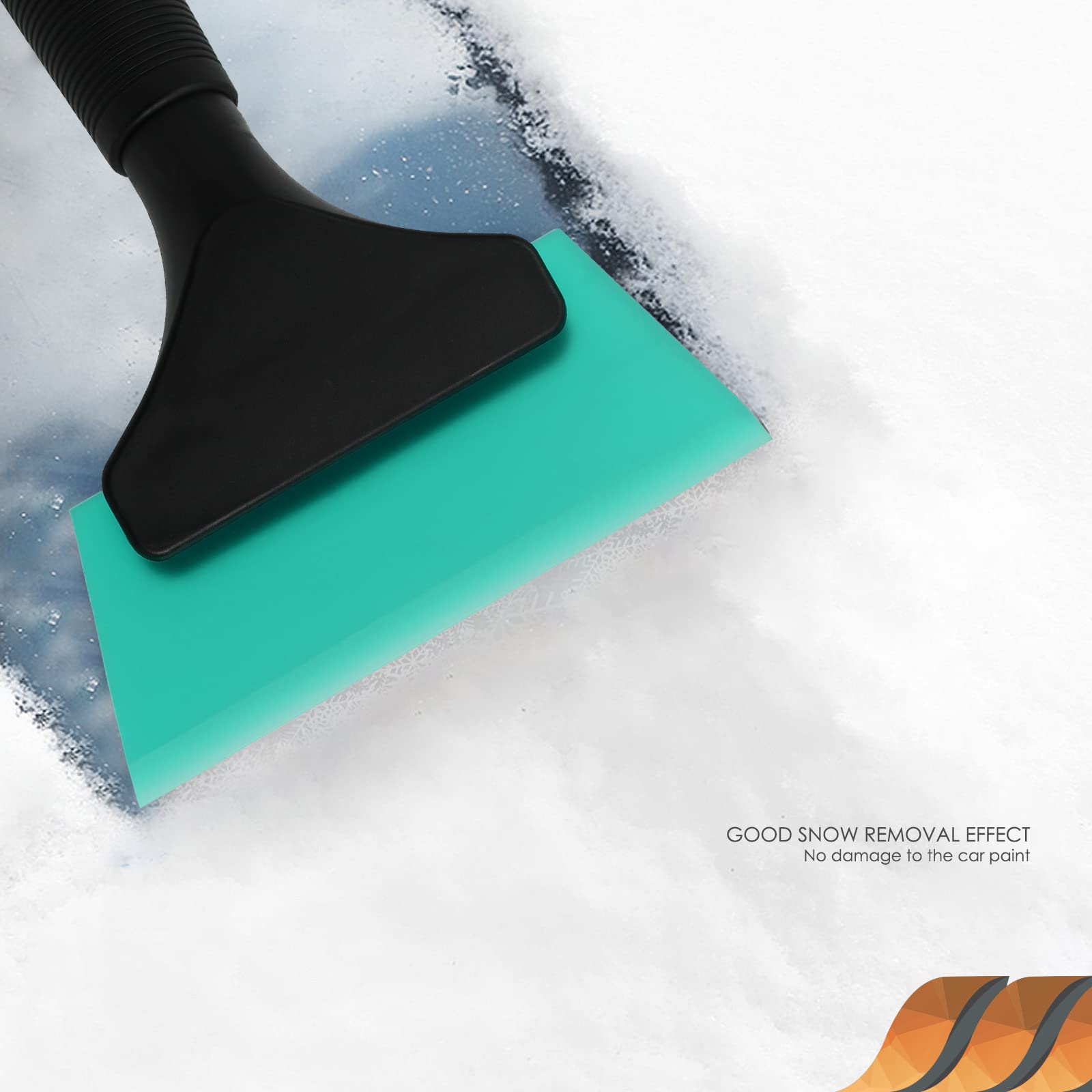 Ehdis Small Squeegee 5 Inch Rubber Window Tint Windshield Squeegee For Car, Glass, Mirror, Shower, Auto,Windows (Light Blue)