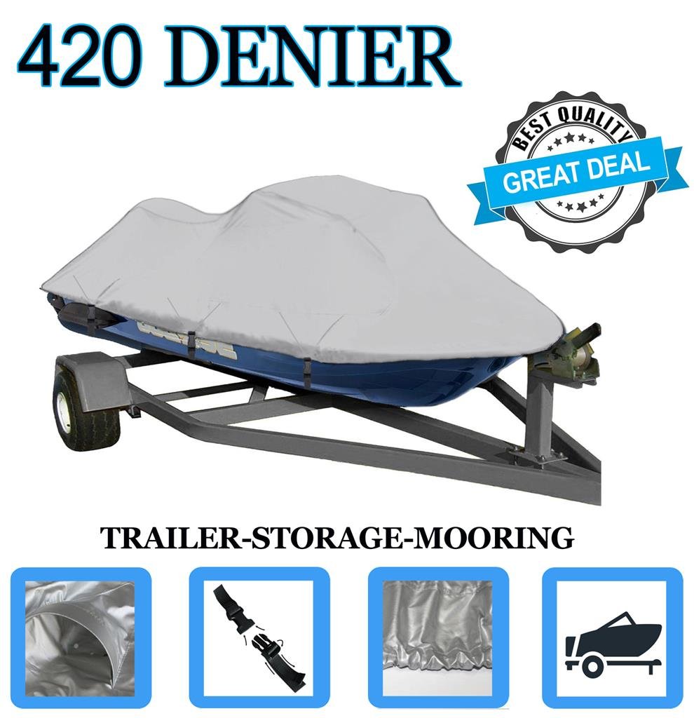 Compatible for Sea Doo Jet Ski GTX Cover 1992 1993 1994 1995 Bombardier Jetski Cover 420 Denier