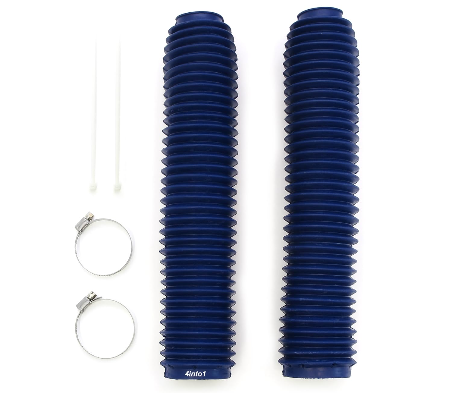 Fork Boots Gaiters - Fits Honda Cr125 Cr250 Xr250 Xr400 Cr500 Xr650L - Blue