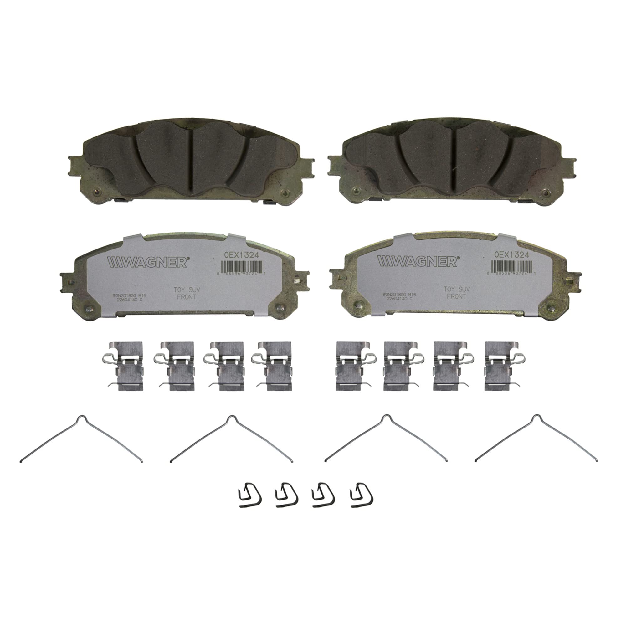 Wagner Brake Oex Oex1324 Disc Brake Pad Set Premium Ceramic