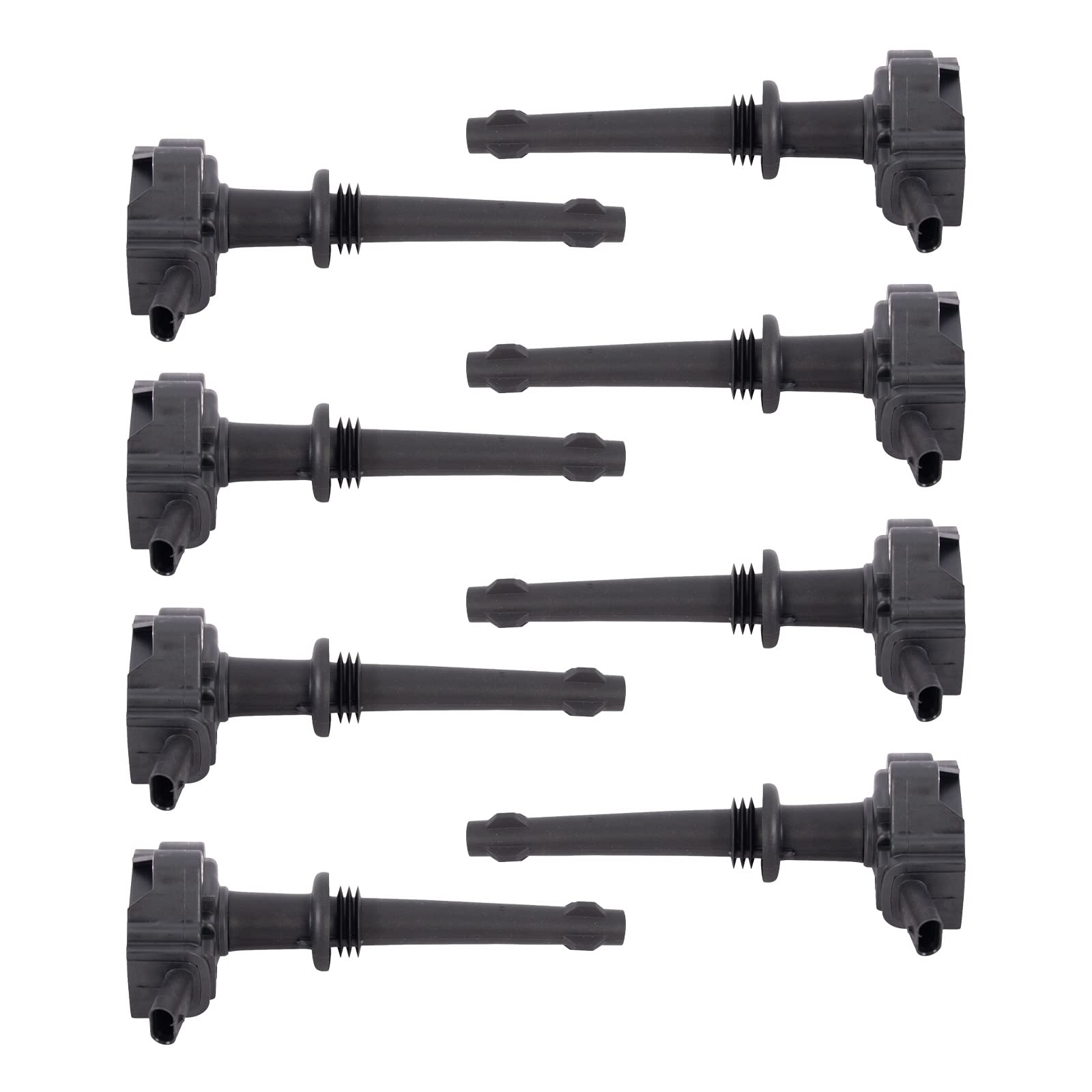 Trq Ignition Coil Set Compatible With 2010-2012 Jaguar Xf Xfr Xj Xk Xkr, 2012 Xkr-S, 2010-2013 Land Rover Lr4 Range Rover Sport