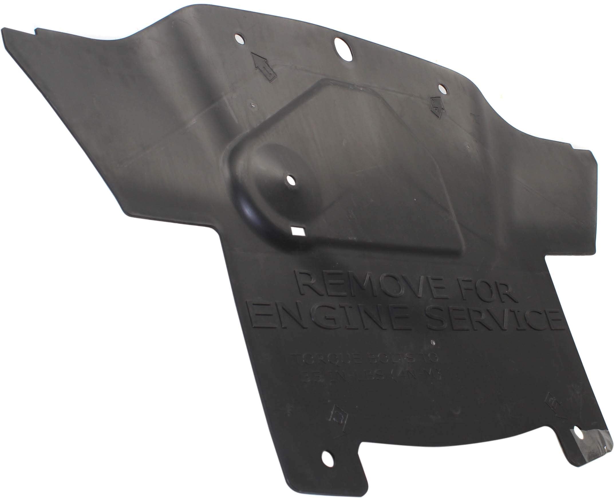 Evan Fischer Engine Splash Shield Underneath Cover Compatible With 2015-2022 Dodge Charger / 2018-2022 Challenger - For RWD (Rea