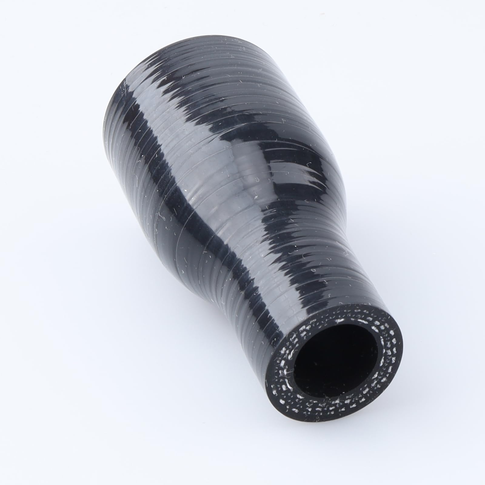 Ac Performance Id 1-3/16'' To 5/8'' (30Mm To 15Mm) Silicone Hose Straight Reducer 3-Ply Reinforced Black, 3'' Length