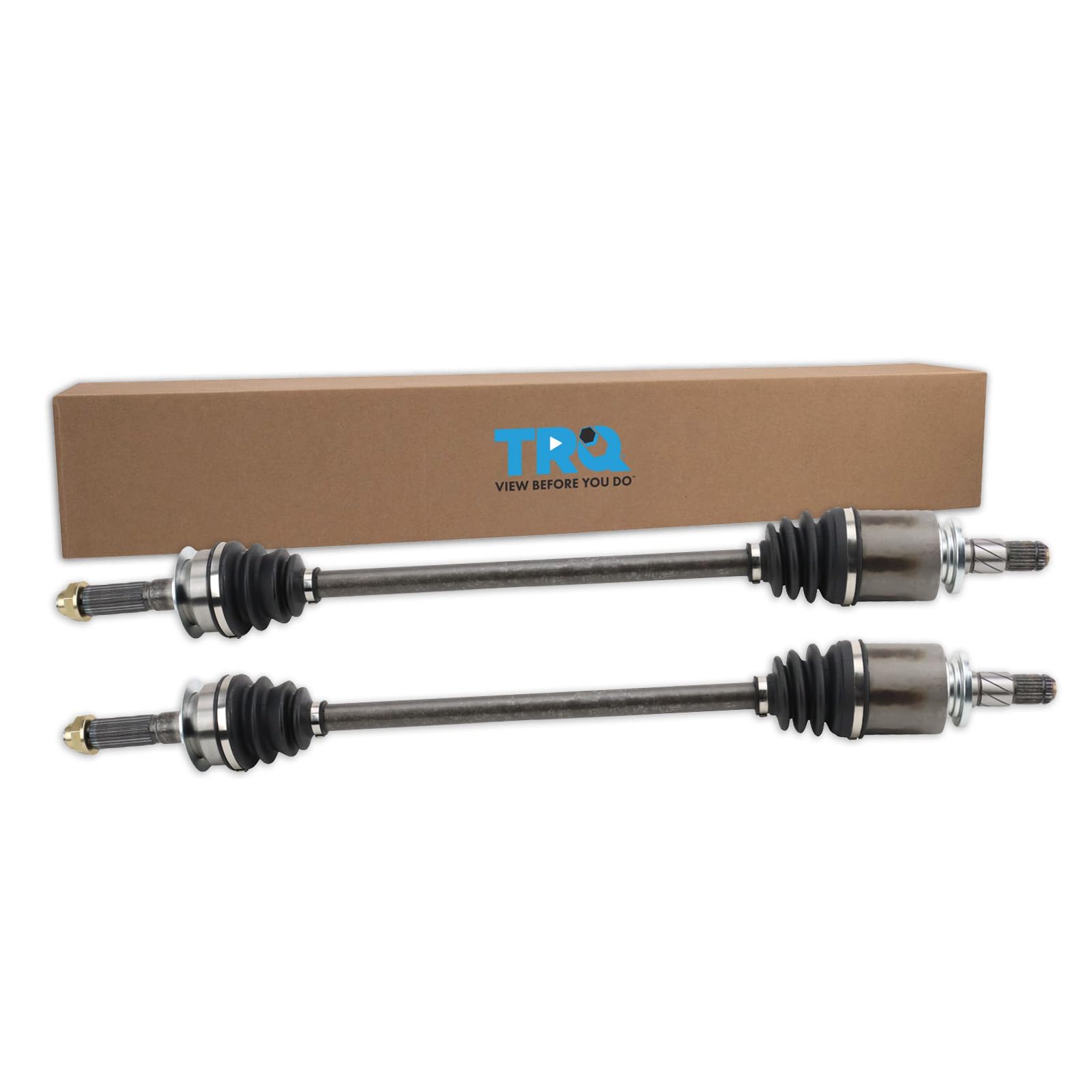 Trq Rear Cv Axle Shaft Assembly Set Compatible With 2015-2019 Subaru Legacy Outback