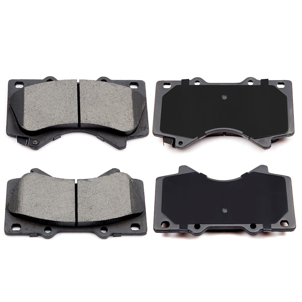 Eccpp D1303-8419 4Pcs Front Ceramic Disc Brake Pad Set Fit For Lexus Lx570 2008-2011 2013-2019,For Toyota Land Cruiser 2008-2011