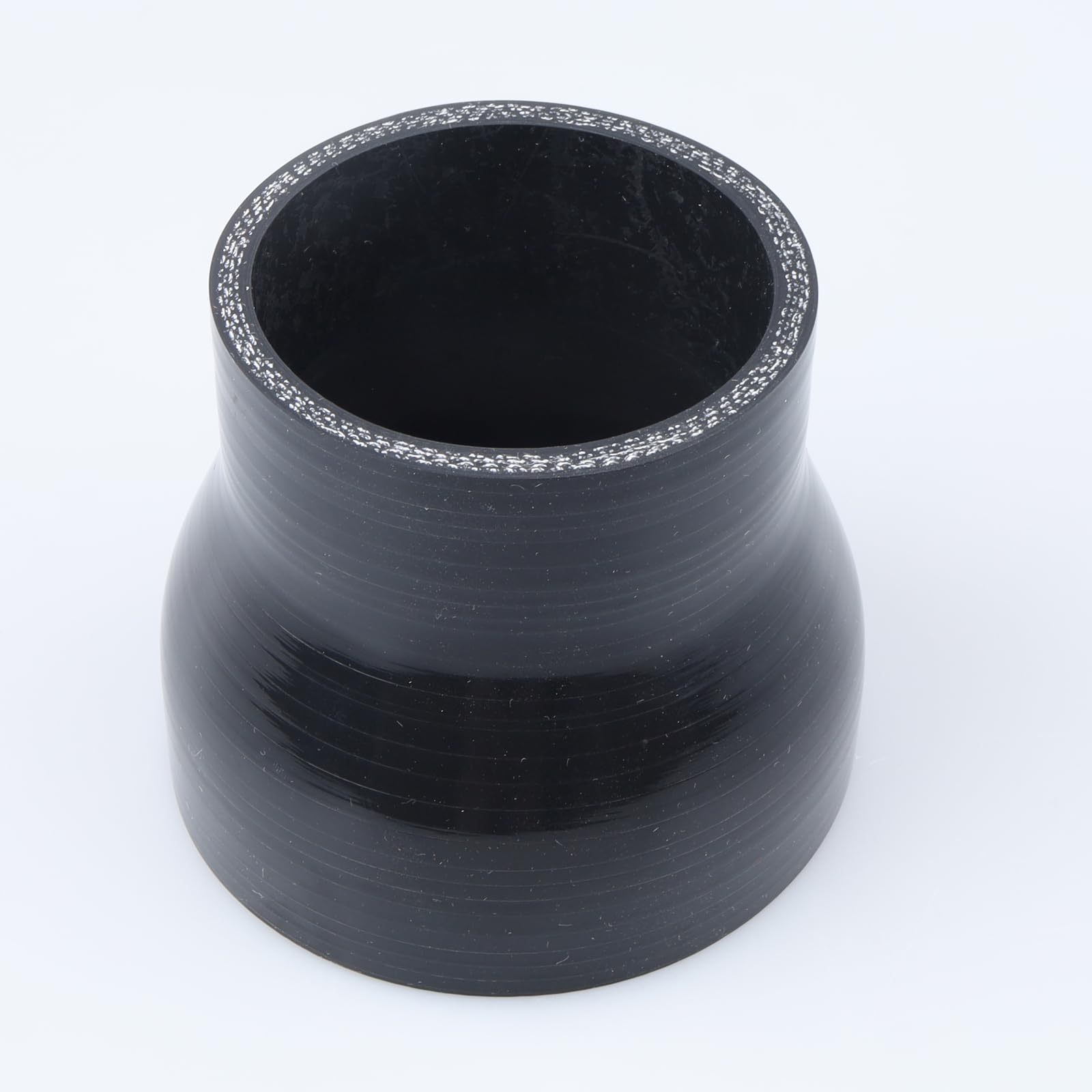 Ac Performance Id 3'' To 1.75'' (76Mm To 45Mm) Silicone Hose Straight Reducer 3-Ply Reinforced Black, 3'' Length