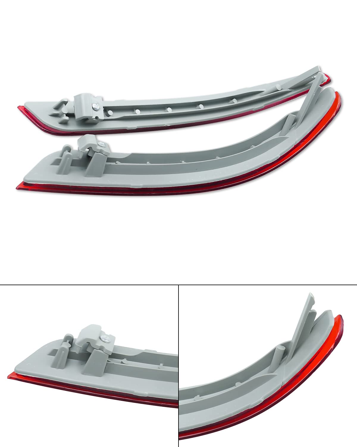 Tikscience Fit For Infiniti Qx60 Rear Reflector 2016 2017 2018 2019 Driver And Passenger Side Replace 26565-8990D 26560-8990D