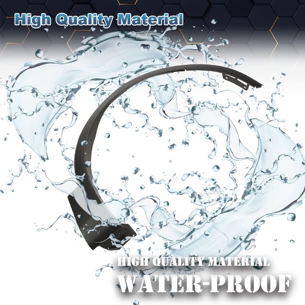 PIT66 Fender Flare Molding, Compatible with Ford Explorer 2011 2012 2013 2014 2015 Front Right 52171BY