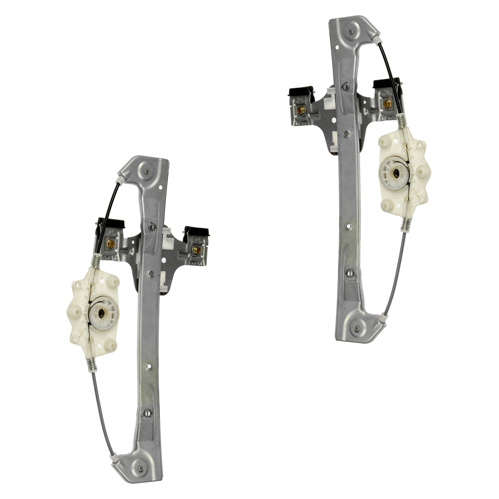 Trq Rear Power Window Regulator Set Compatible With 2008-2013 Ford Fusion Lincoln Mkz 2006 Zephyr 2009-2011 Mercury Milan