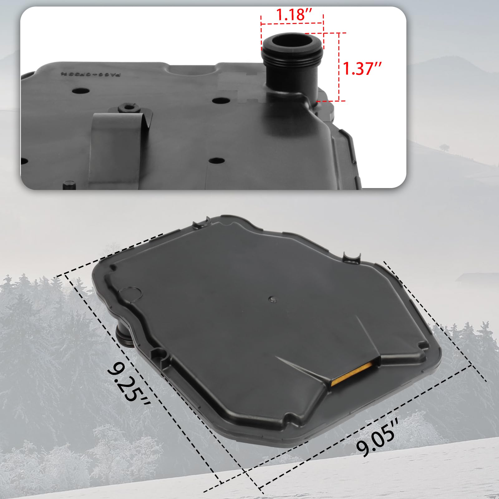 4L60E Transmission Filter with Gasket Kits Compatible with Chevy T-ahoe B-lazer S-ilverado 1500 2500 G-MC S-avana S-ierra Y-ukon