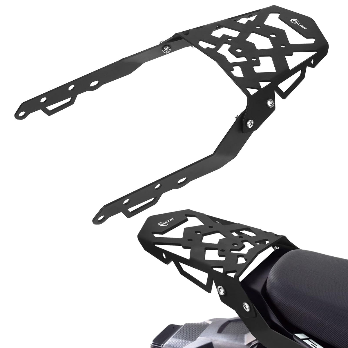 Inkudri 2024 Grom Luggage Rack 2023 Grom Rear Rack Grom Tail Rack Grom Cargo Rack Storage Rack For Grom Msx 125 2022 2023 2024