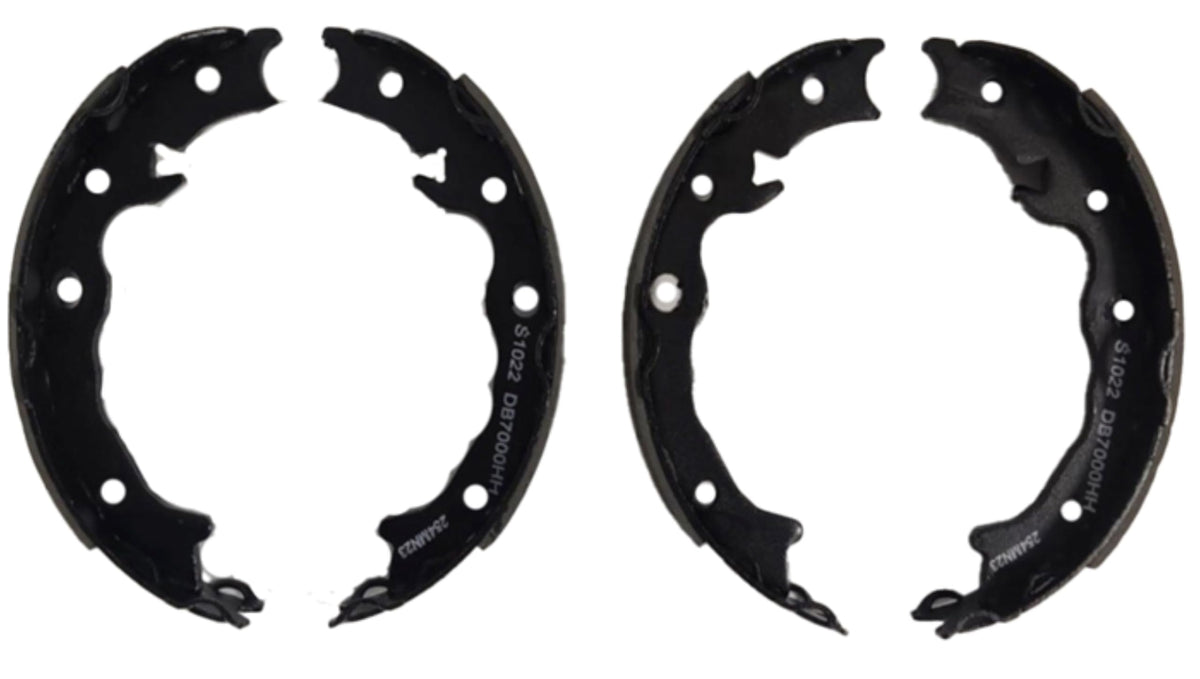 Bendix Premium 1023 Rear Parking Brake Shoes Compatible With Ford F-150 2020-2012, Lobo 2017-2012