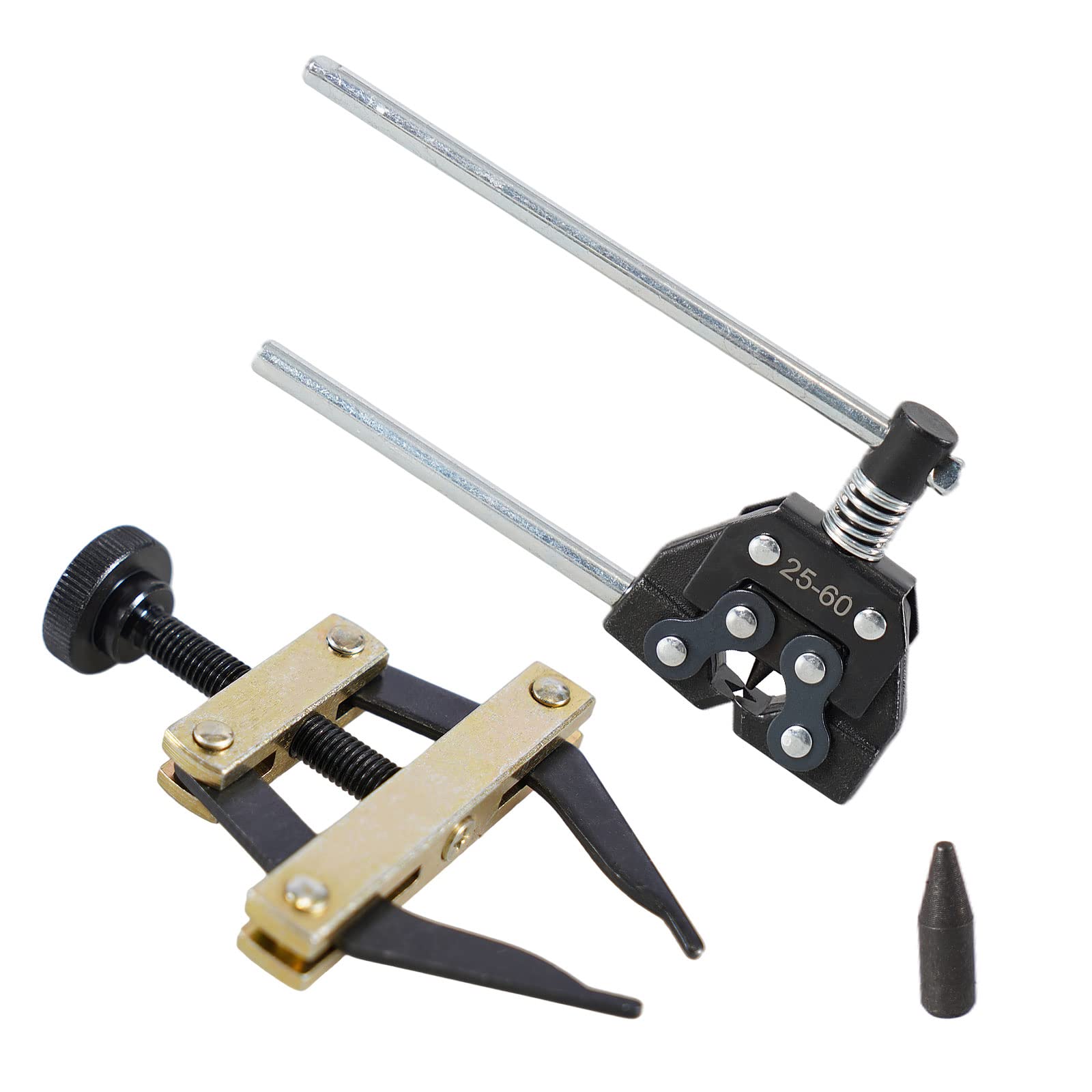 Donpida Roller Chain Breaker Holder Puller Cutter Tool Repair Removal Disassembly Kit For Motorcycle Bicycle Go Kart Atv Chains