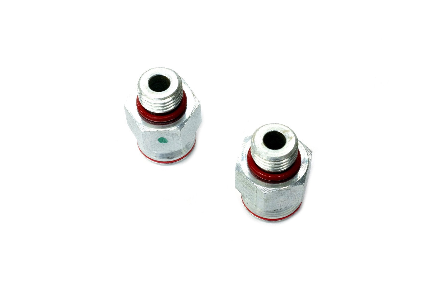 (2) 7.3L Diesel Engine, High Pressure Oil Pump (Hpop) Fittings At Cylinder Head