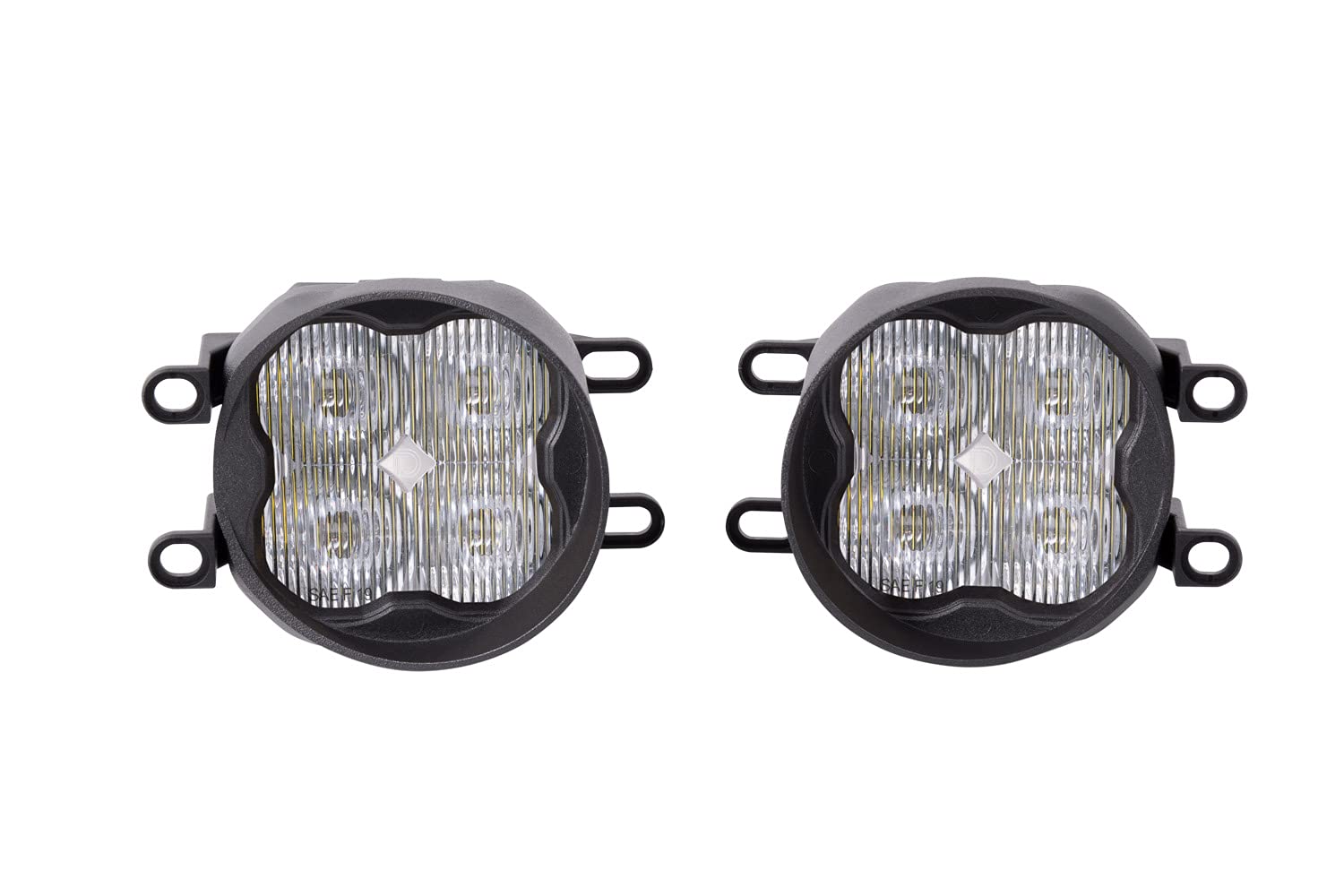 Diode Dynamics SS3 LED Fog Light Kit compatible with Toyota Tacoma 2016-2023, White SAE Fog Pro