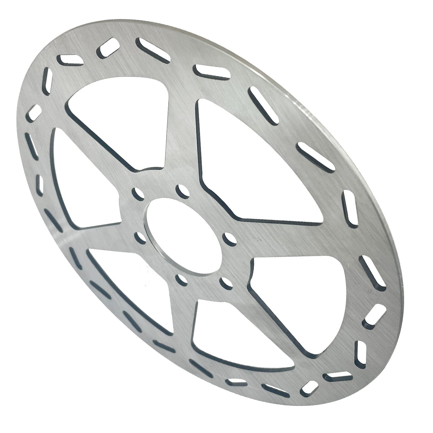 Holato Rear Brake Disc Rotor With Pads For Motovox Mbx10 Mbx11 Baja Doodle Bug Db30 Blitz Racer Coleman Ct100U Cc100X Ck100 Sk100 Mega Moto Mm-B80 Trailmaster Taotao Atd80A Rt100 Mini Bike Go Kart