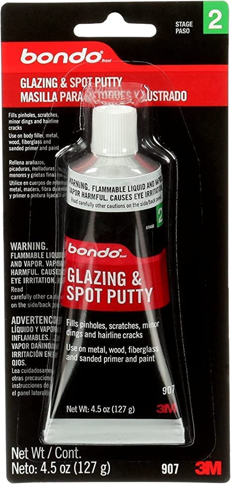 Bondo 4.5Oz Glazing And Spot Putty 907 (1 Count)