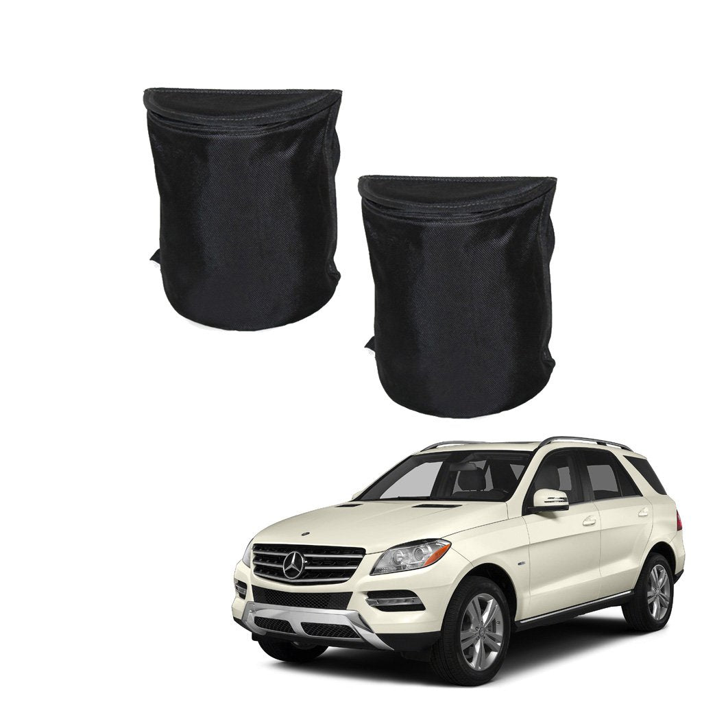 Kozdiko Semi Cylindrical Car Dustbin Set of 2 Pcs for GLCClass