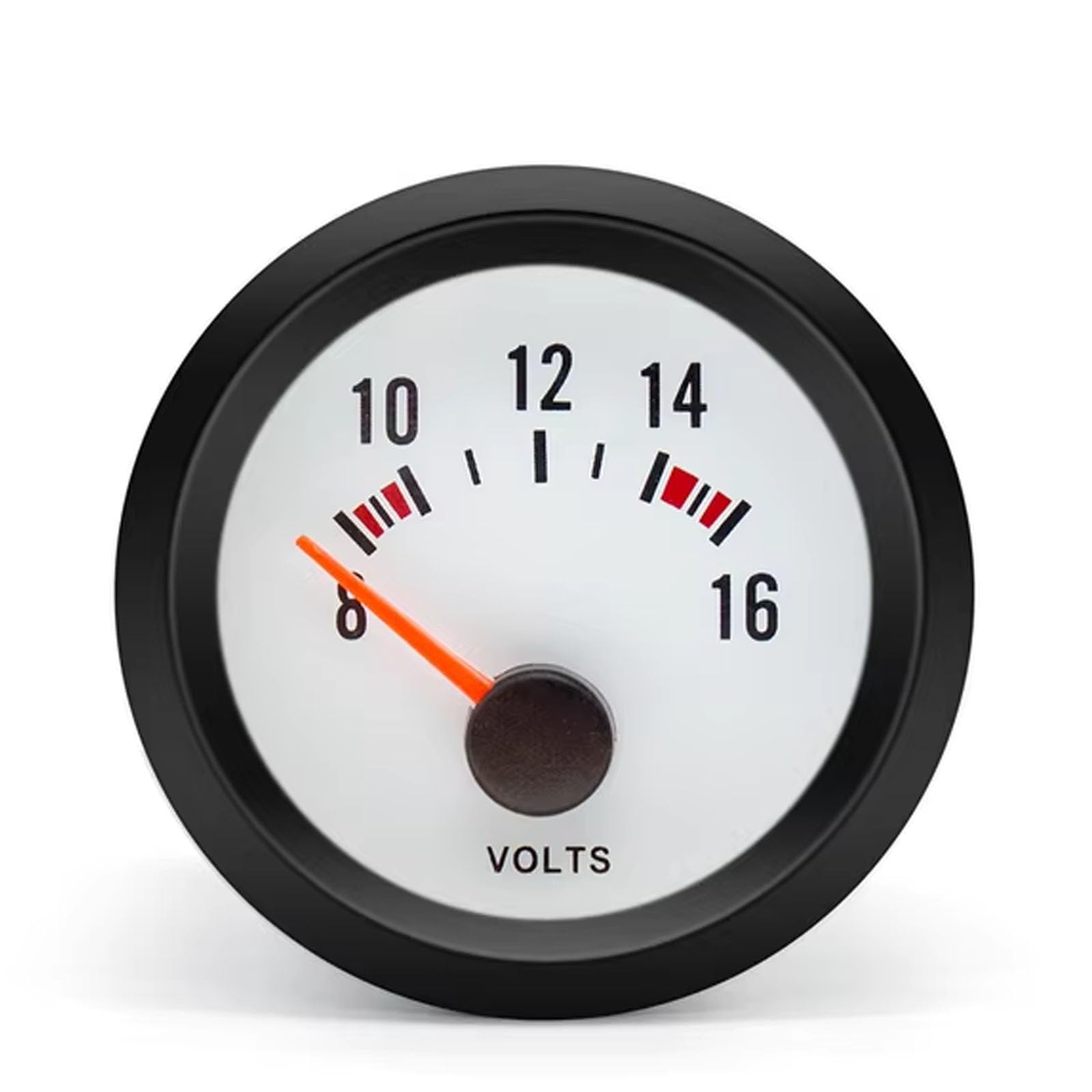 BYYOUIV 2'' 52mm Voltage Gauge Digital Blue LED Voltmeter Meter 8-16V for Cars