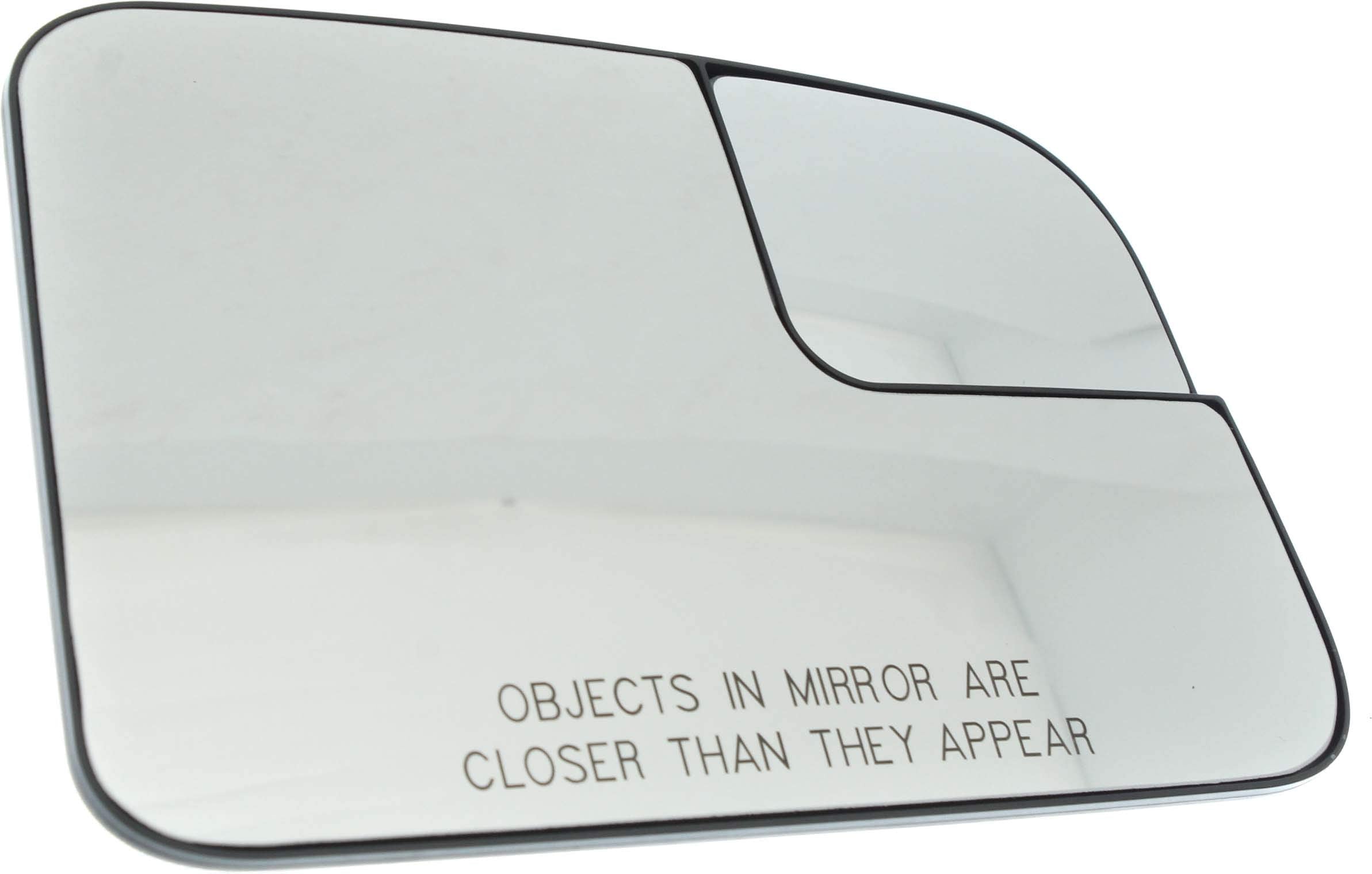 Kool Vue Passenger Side Mirror Glass Compatible with 2009-2011 Ford Edge, Fits 2008-2010 Lincoln MKX, Convex With Backing Plate and Blind Spot Glass FO1325157