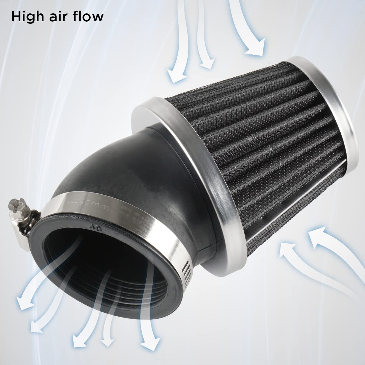 Evermotor 41Mm 42Mm 43Mm Mini Bike Air Filter Fit In 50Cc 70Cc 90Cc 110Cc 125Cc 150Cc Mini Bike,Dirt Bike,Gy6,Moped,Atv,Ssr,Ttr