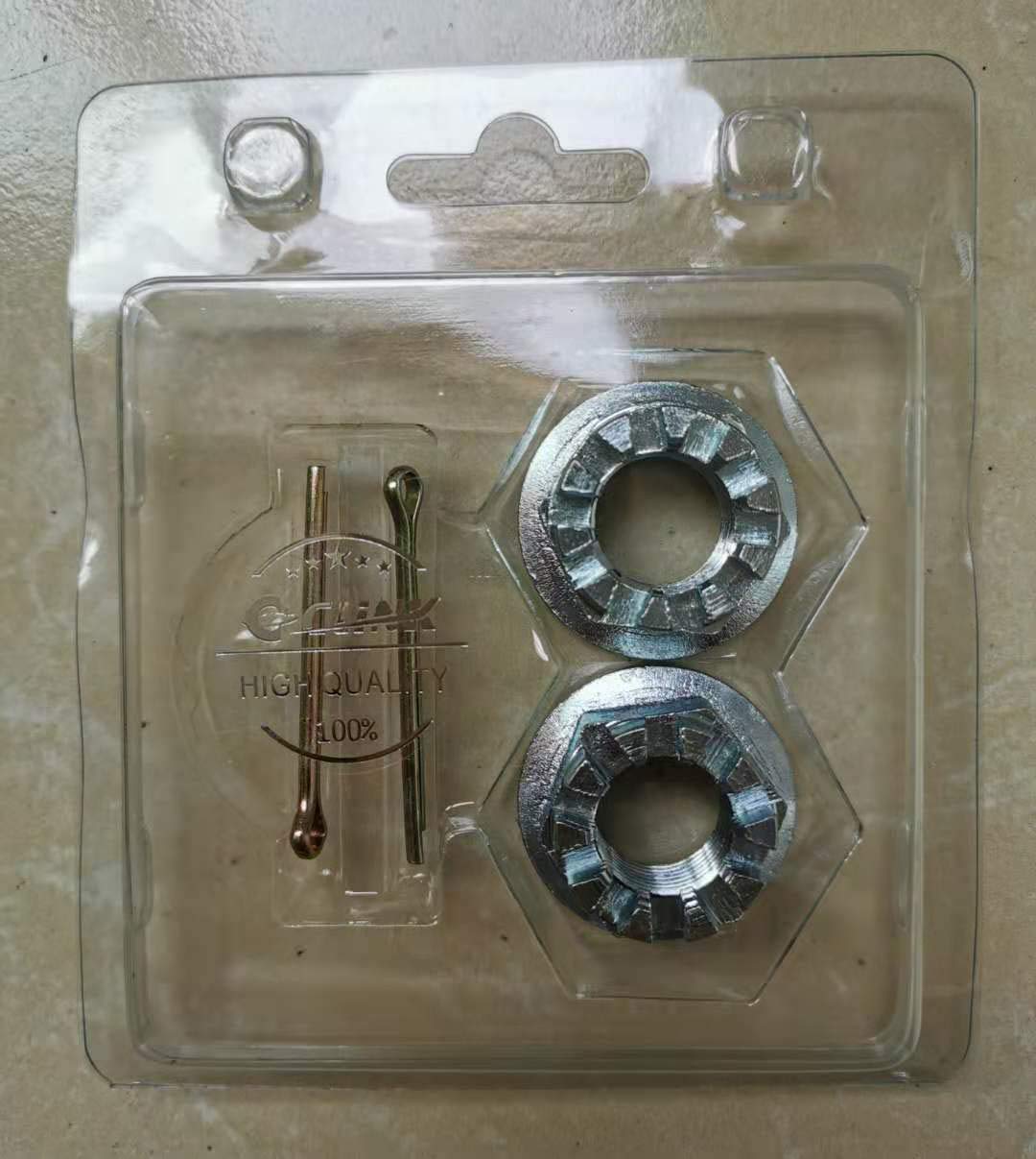 Set Of 2 Rear Axle Castle Nuts & Pins Fits For Honda Trx400Ex 400 1999-2008,Trx300Ex