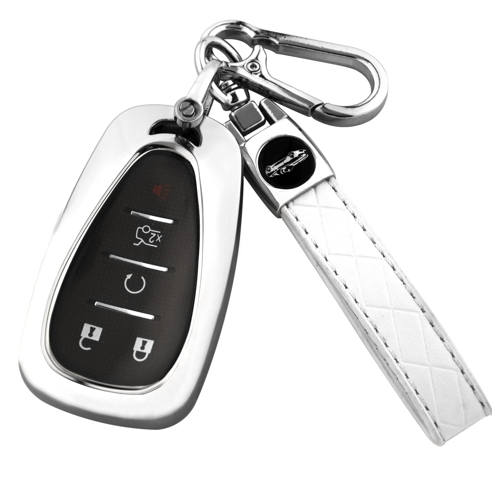 Xiyang Trade For Chevy Key Fob Cover With Keychain,Soft Tpu Full Protection Key Shell Case For Chevy Malibu Camaro Blazer Cruze