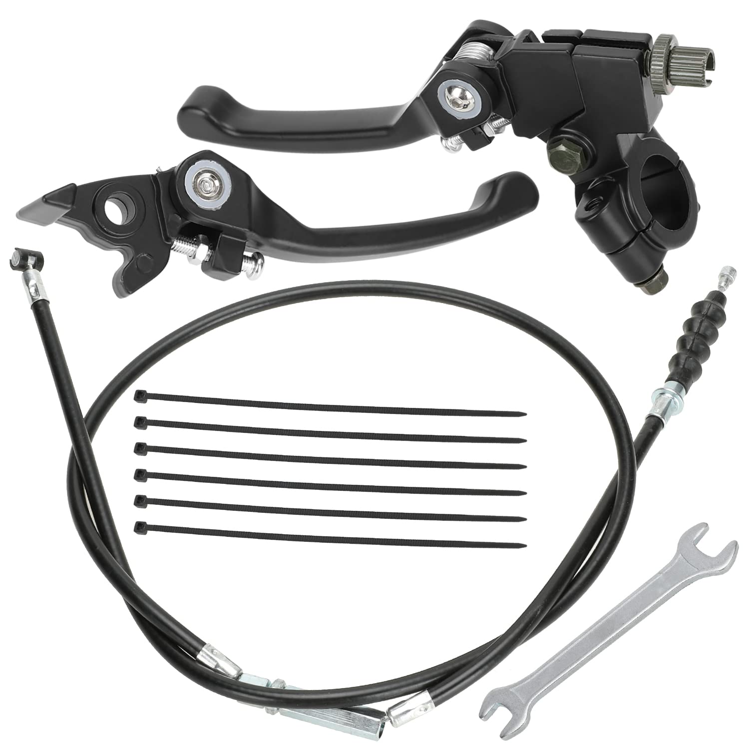 Yoxufa Folding Clutch Brake Lever Perch With Clutch Cable For 110Cc 125Cc 140Cc 150Cc Tao Tao Db17 Apollo Rfz Dbx15 X18 X19 Z20 