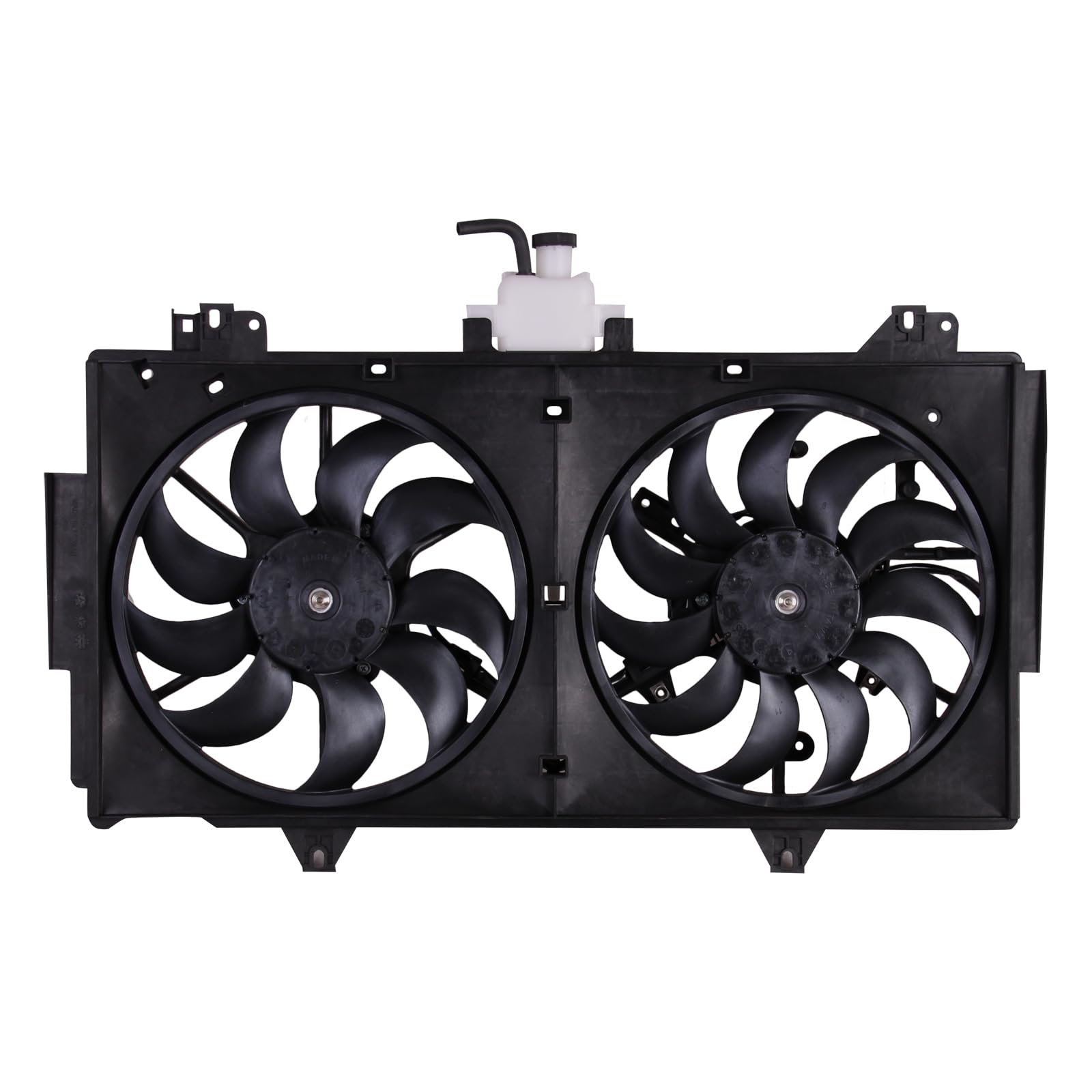 TYG Upgraded Cooling Fan Assembly for 2011-2013 Mazda 6 2.5L W/O PWM | Racing-Level OE Replacement Engine Radiator for L5A3-15-0